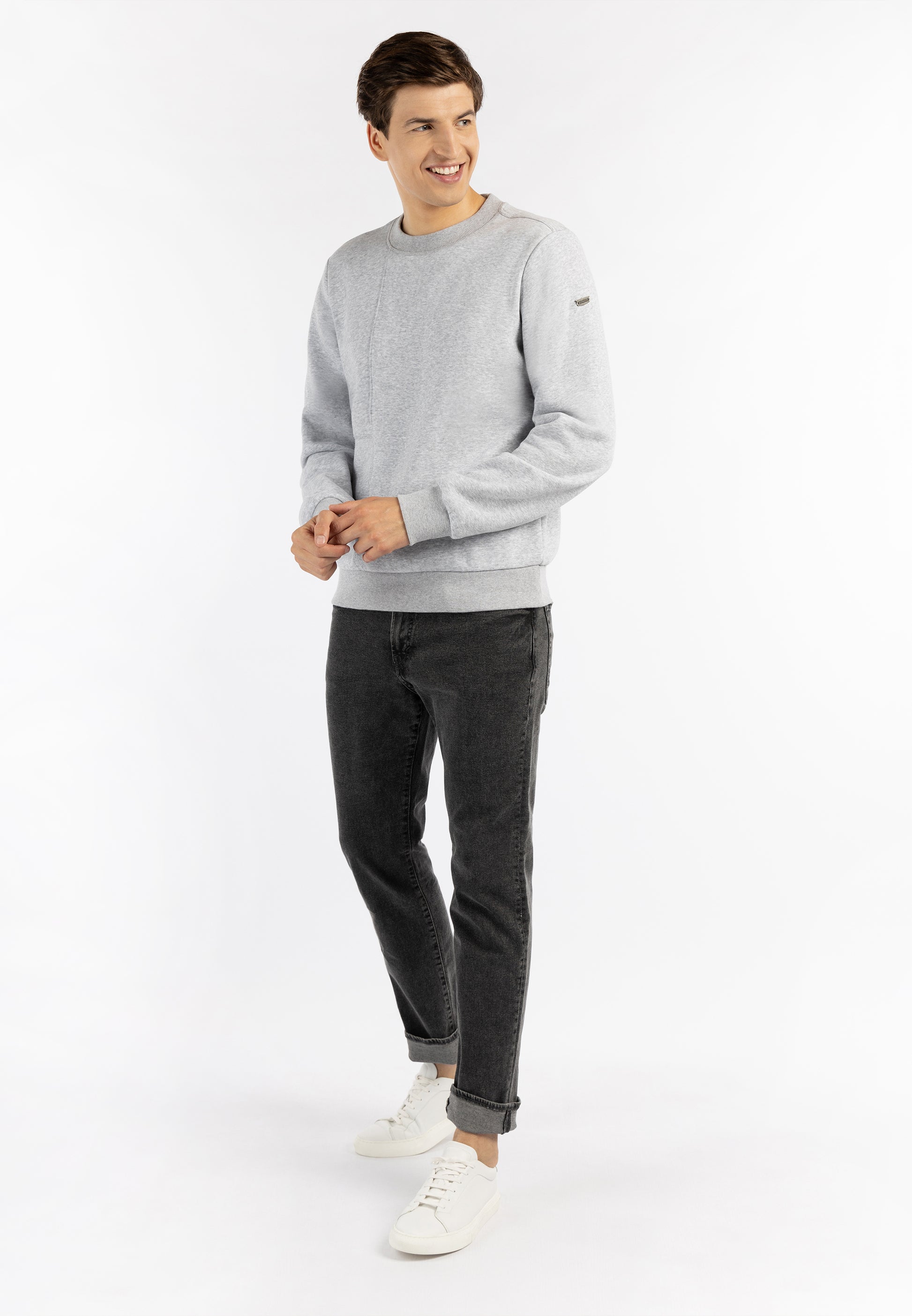 DreiMaster Vintage męska bluza z okrągłym dekoltem