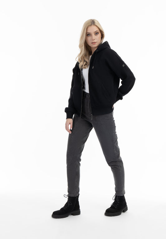 Dreimaster Vintage Damen-Übergröße-Kapuzenjacke