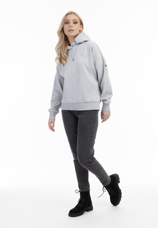 Dreimaster Vintage Damen-Kapuzenpullover in Übergröße