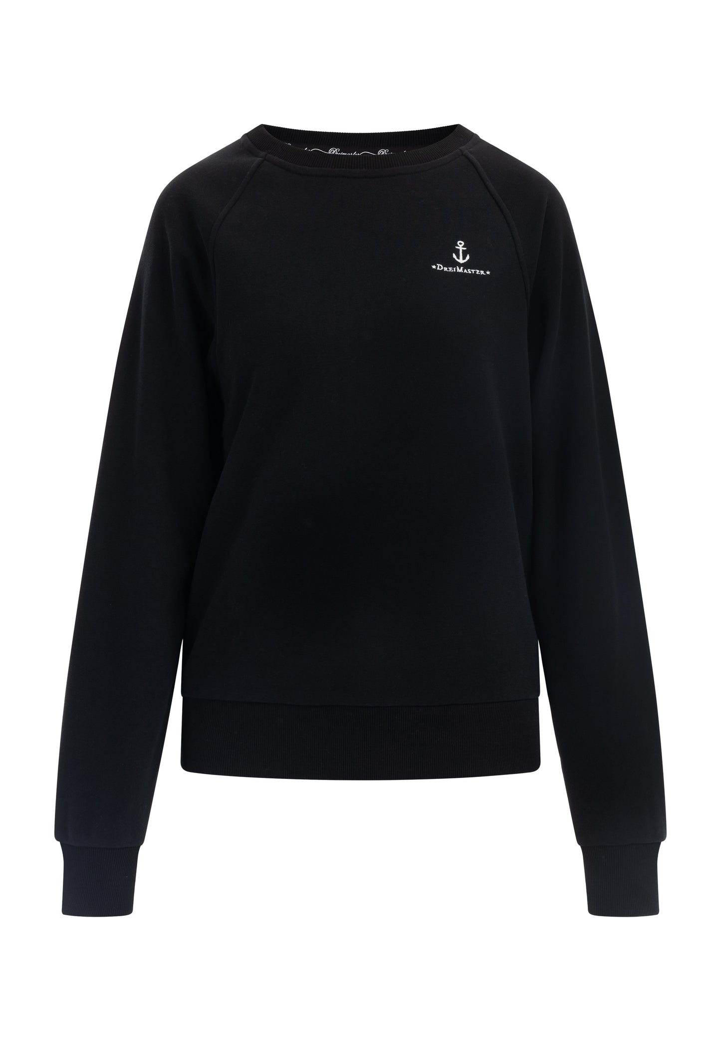 Dreimaster Maritim Damen-Sweatshirt mit Rundhalsausschnitt