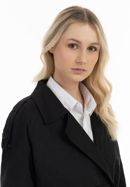 DreiMaster Klassik Damen Klassischer Trenchcoat
