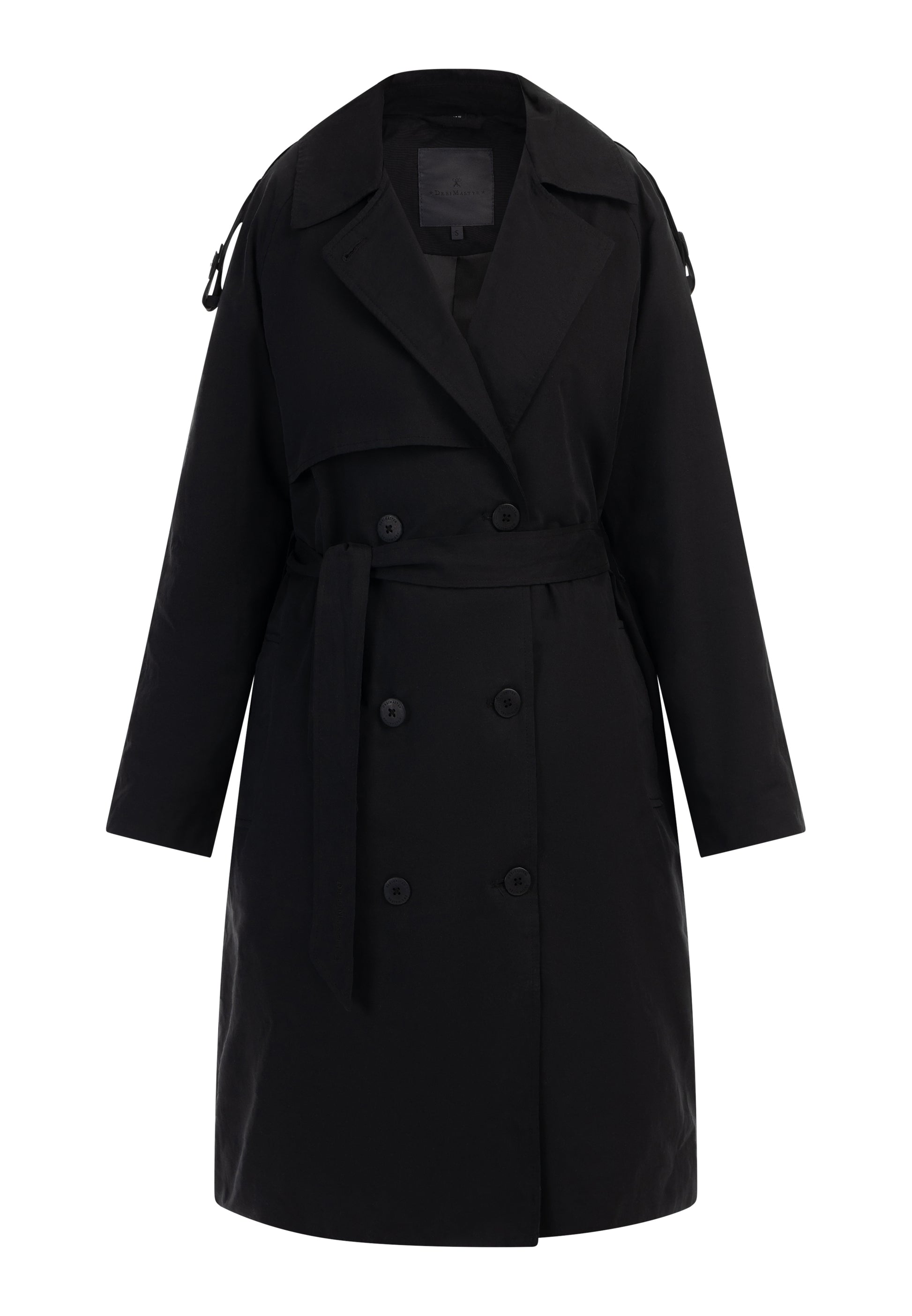DreiMaster Klassik Damen Klassischer Trenchcoat