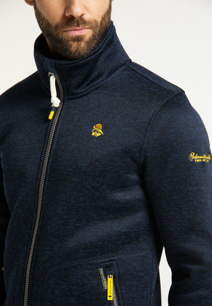 Schmuddelwedda Herren Strickfleecejacke