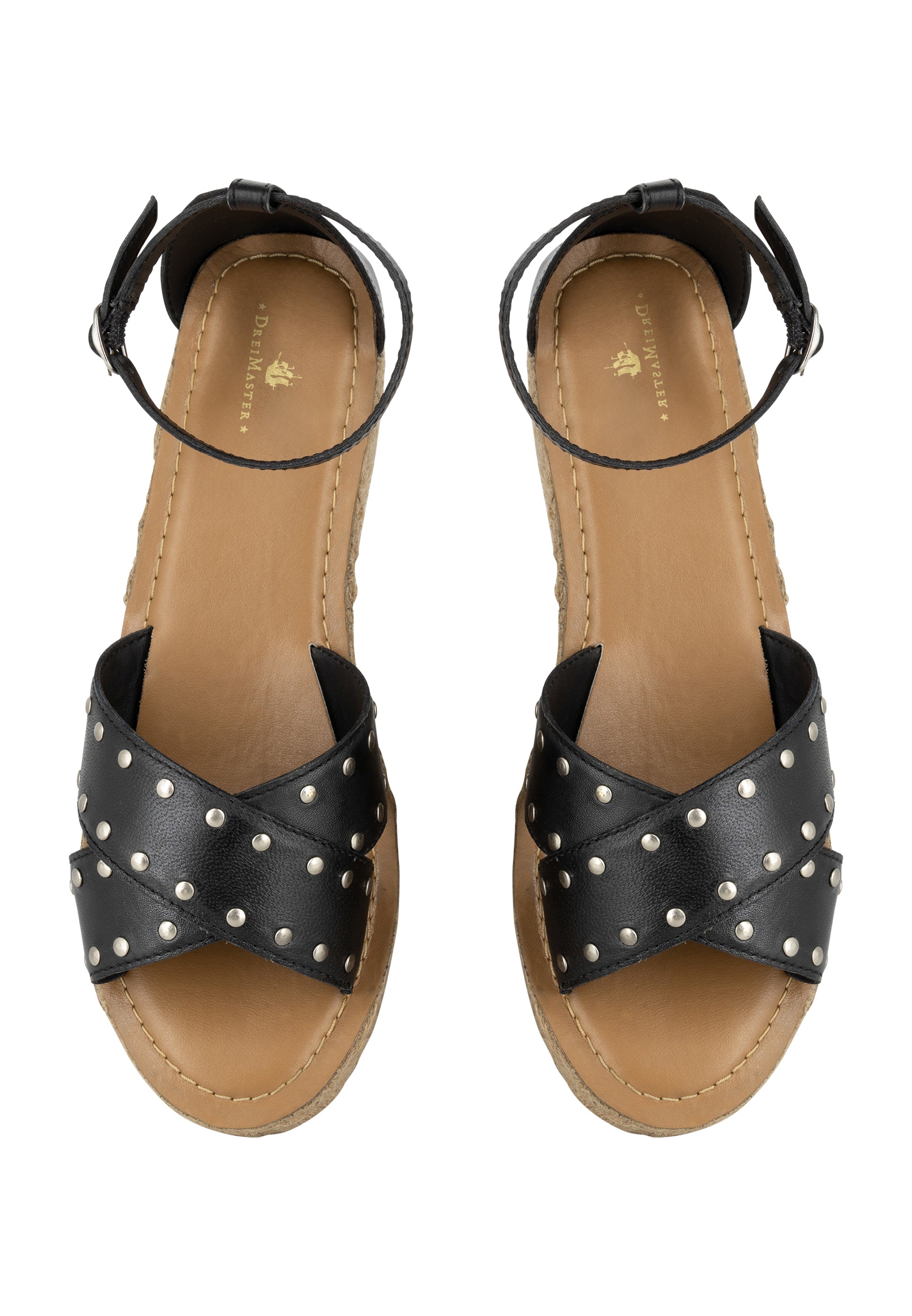 DreiMaster Vintage Women's Wedge Heel Sandal