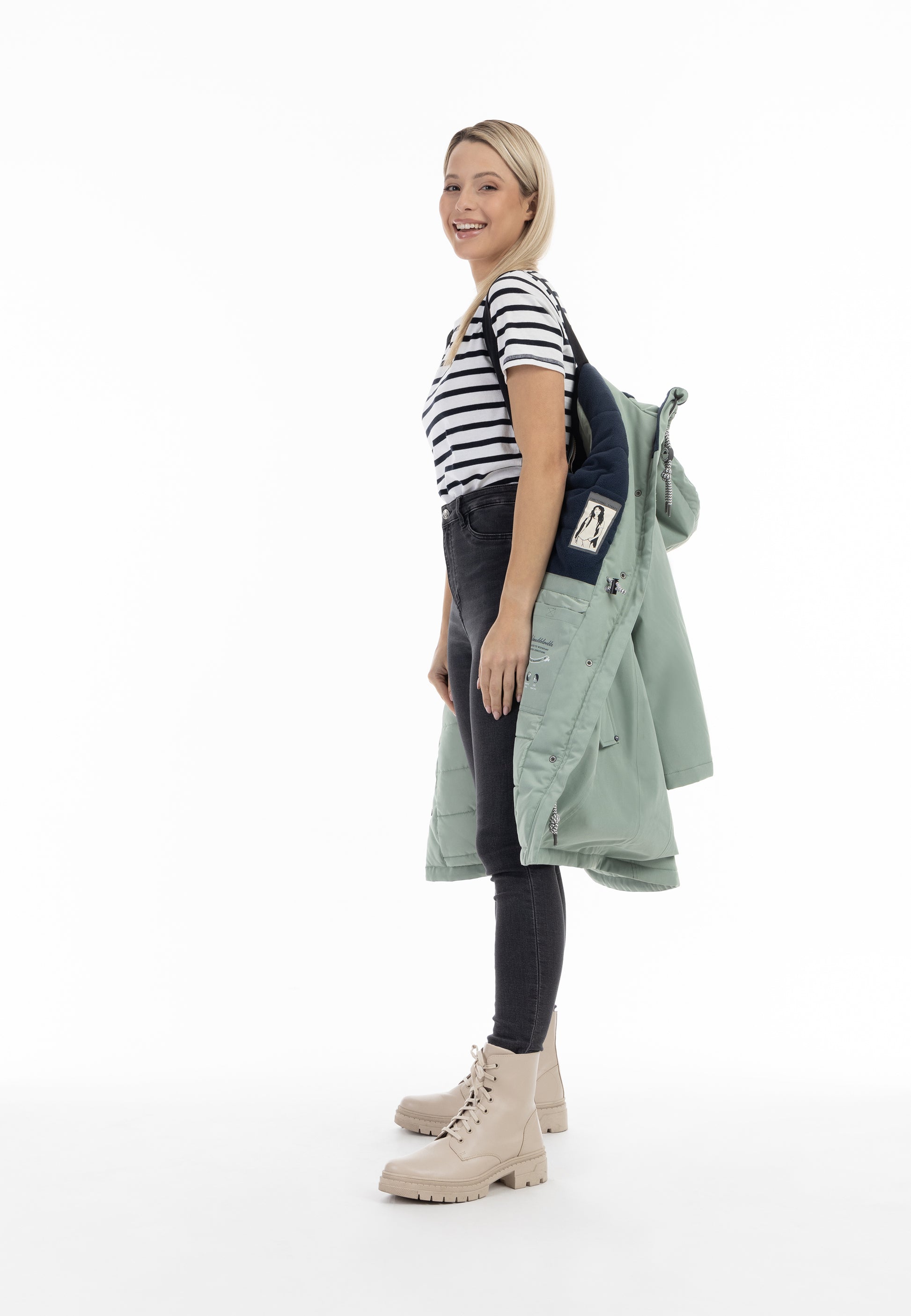 Schmuddelwedda damska zimowa parka