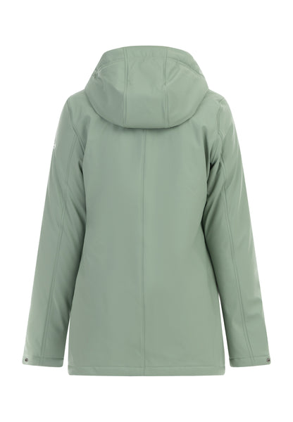 Schmuddelwedda Women's Rain Jacket With Faux Fur Lining