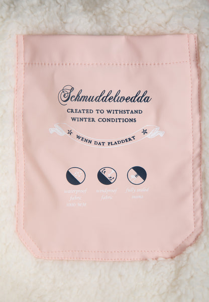 Schmuddelwedda Women's Rain Jacket With Faux Fur Lining