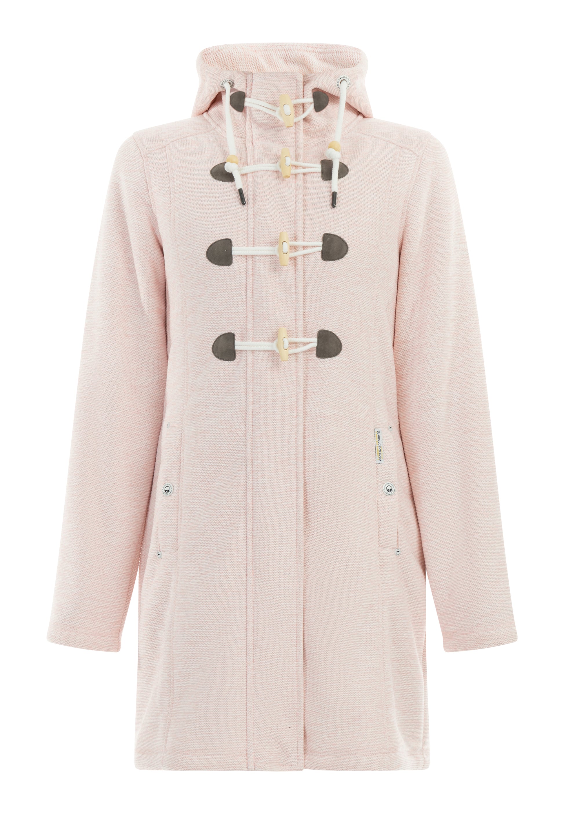 Schmuddelwedda Women's Knit Fleece Duffle Coat