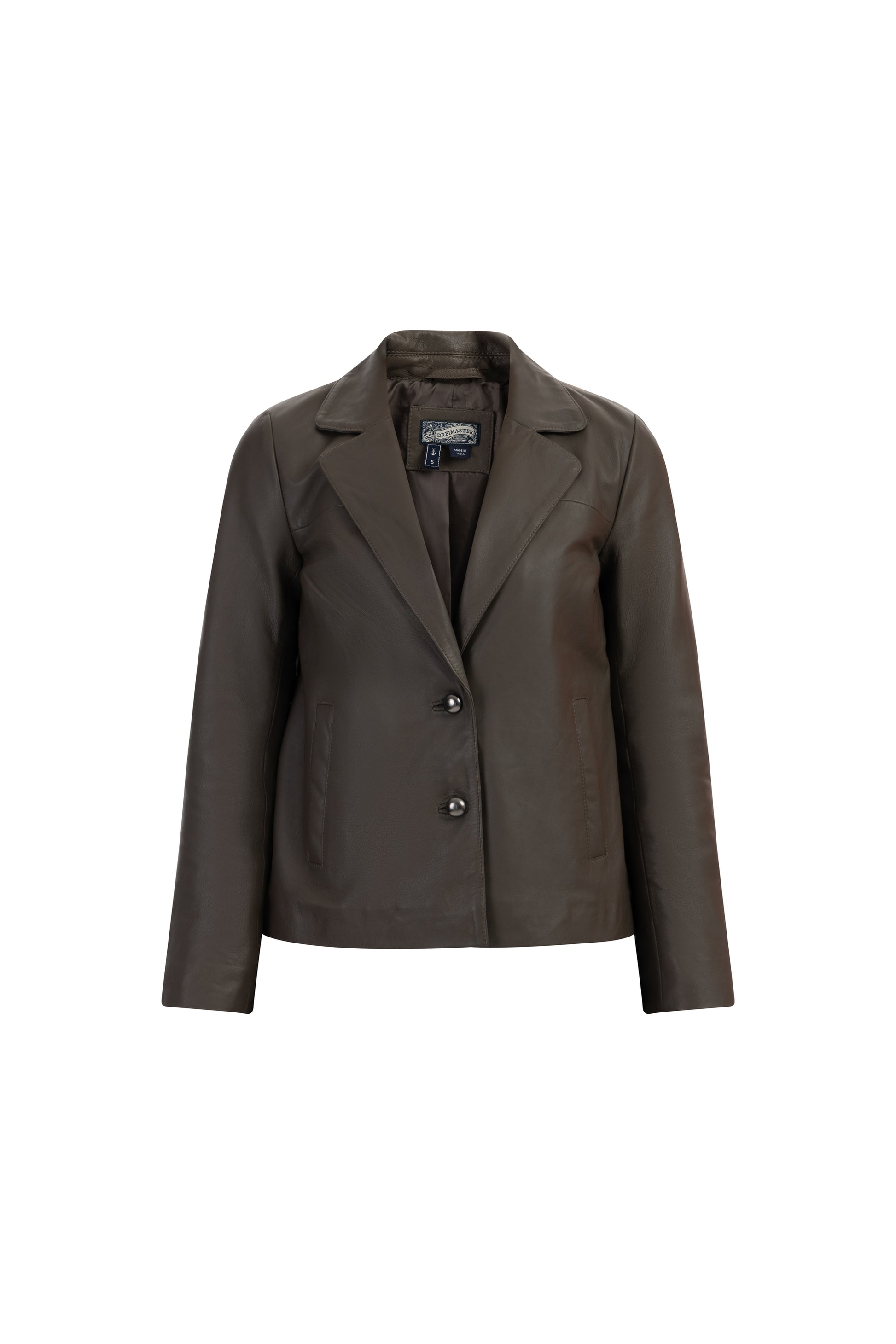 DreiMaster Vintage Women's Leather Blazer