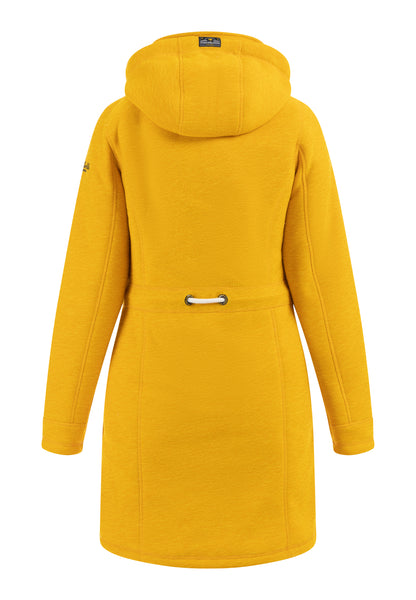 Schmuddelwedda Women's Knitted Fleece Jacket With Teddy Fur