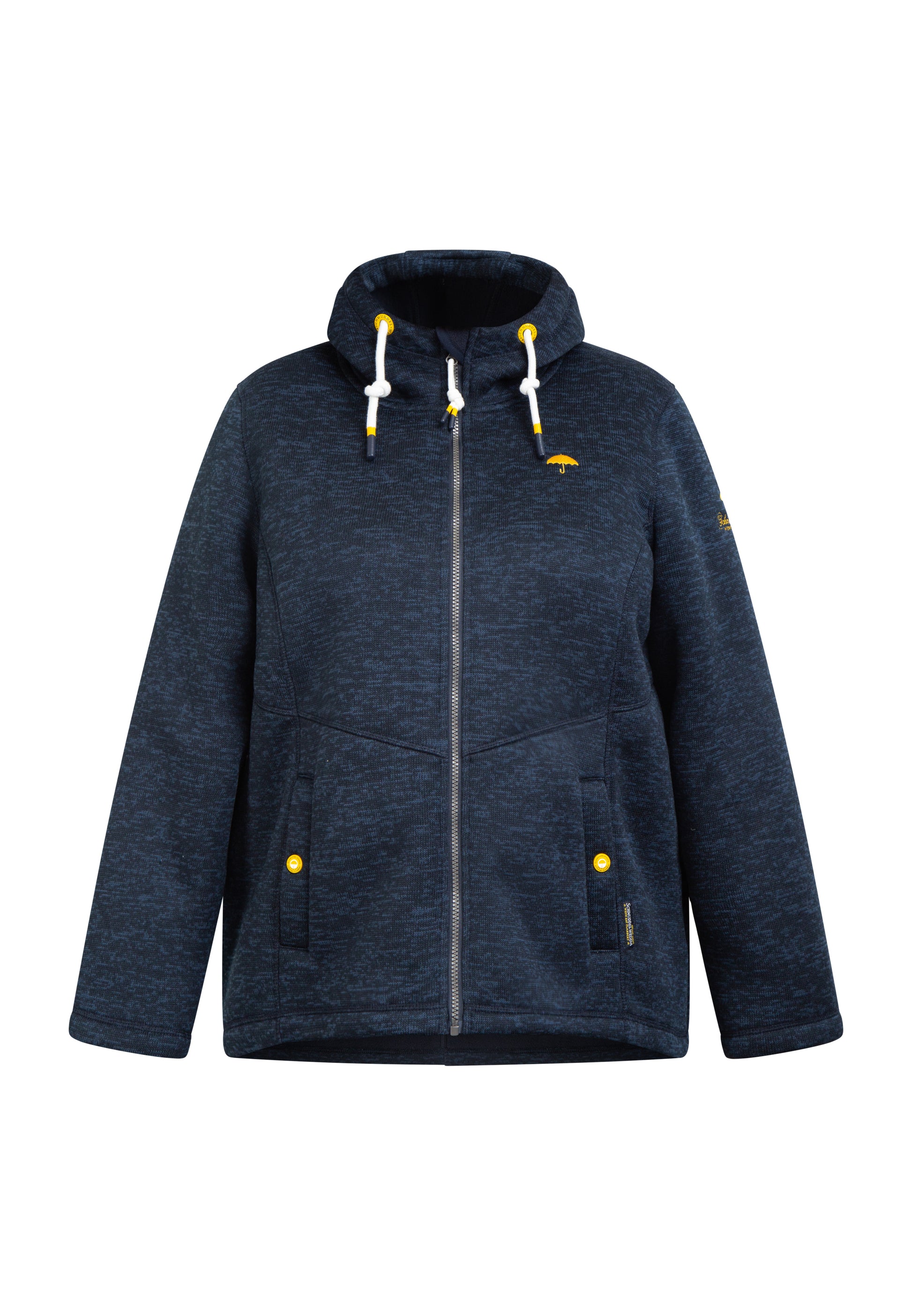 Schmuddelwedda Women's Plus Size Knitted Fleece Jacket