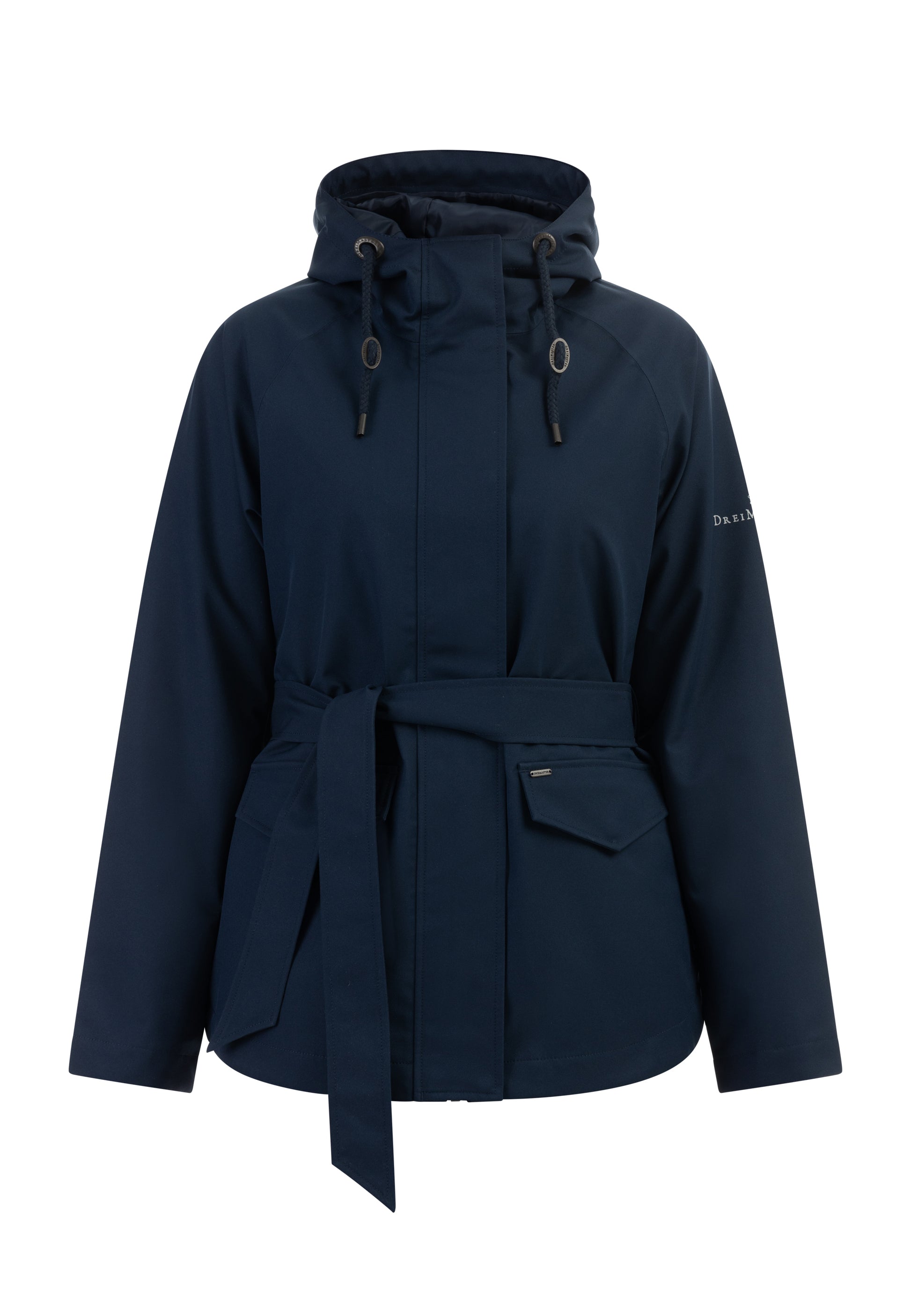 Dreimaster Klassik Damen Regenjacke – recyceltes Material
