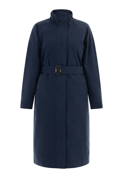 Dreimaster Vintage Damenmantel aus leichter Baumwolle