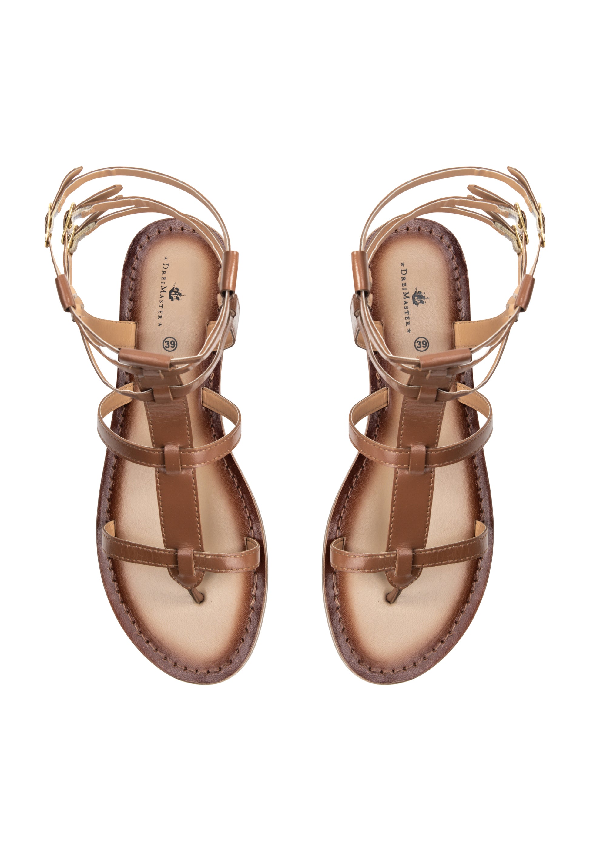 DreiMaster Vintage Women's Leather Sandals