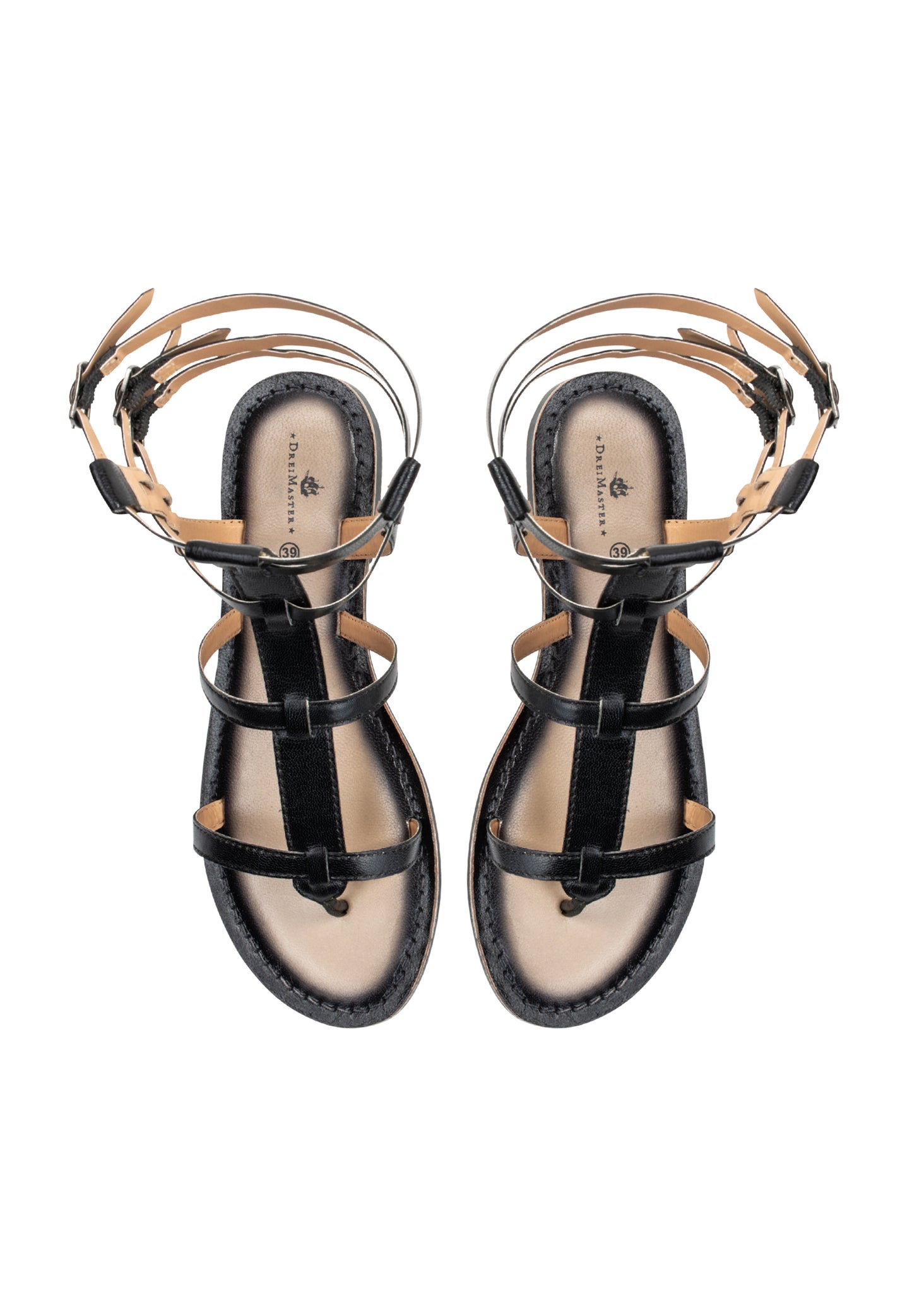 DreiMaster Vintage Women's Leather Sandals