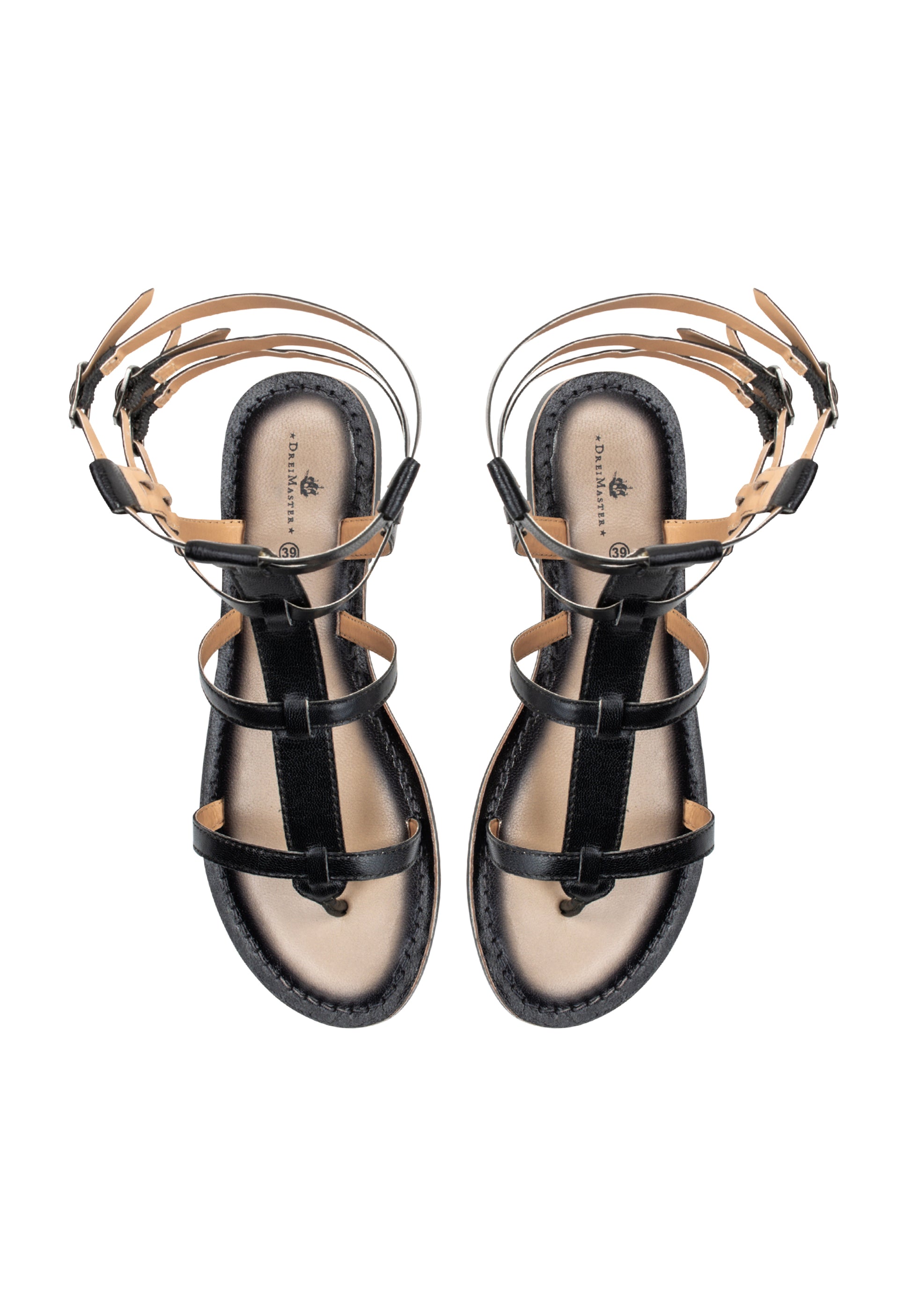 DreiMaster Vintage Women's Leather Sandals