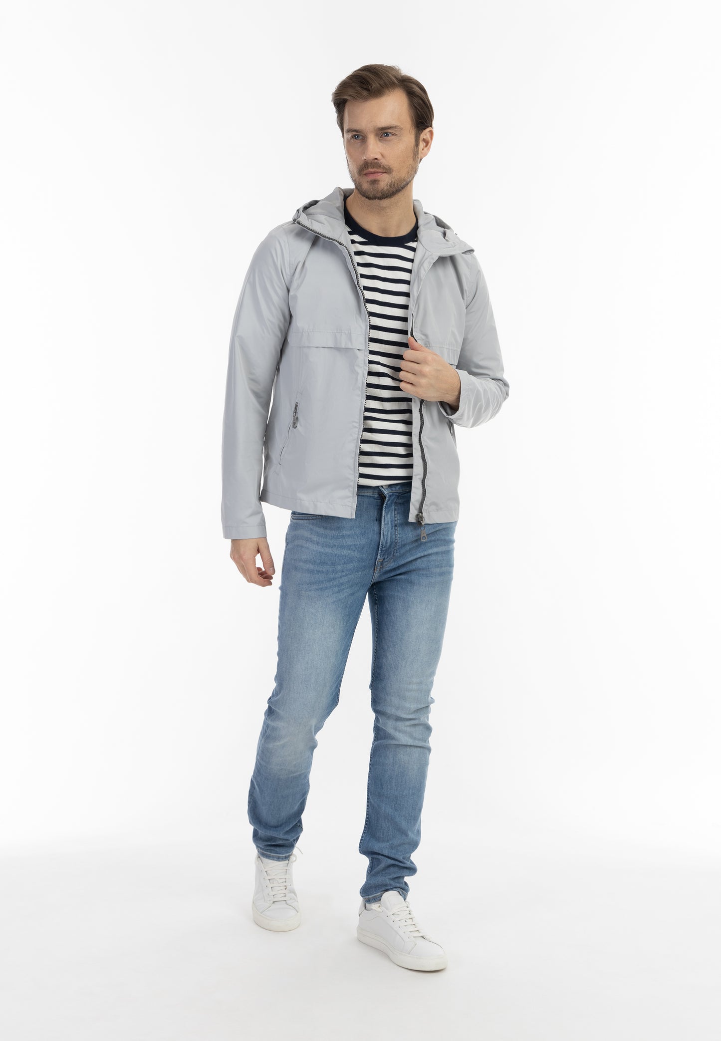 Dreimaster maritime Herren Übergangsjacke