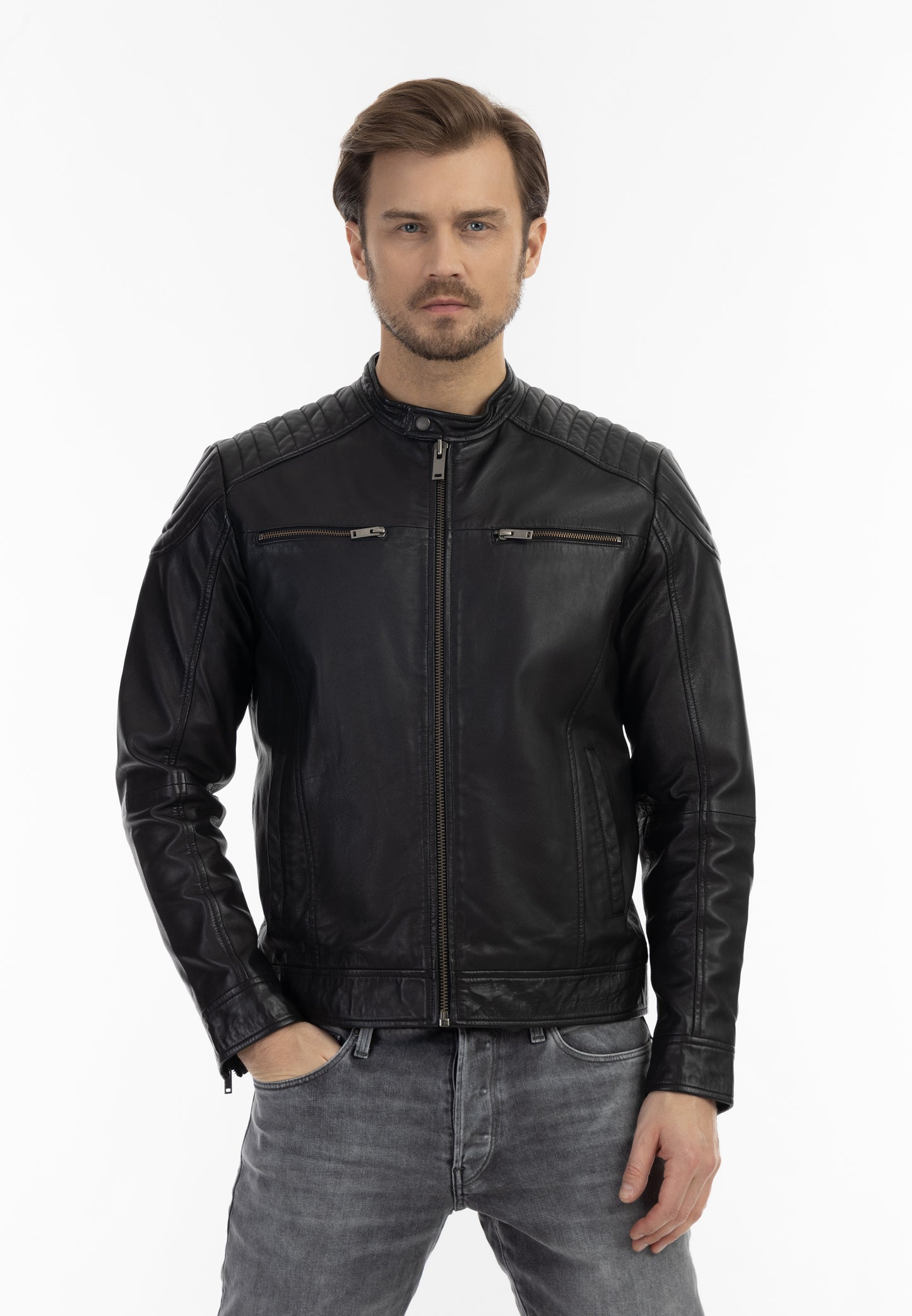 DreiMaster Vintage Men's Leather Jacket