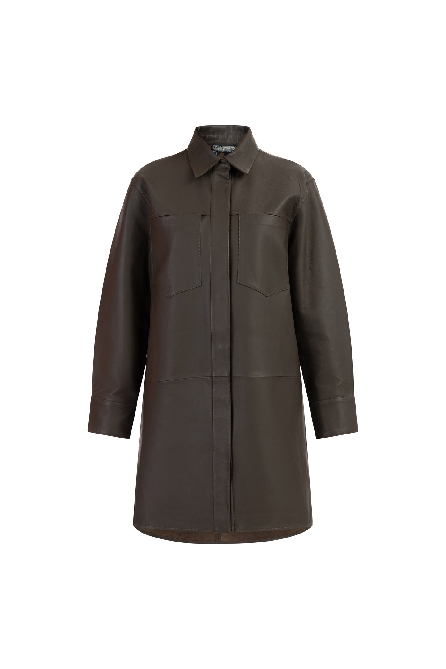 DreiMaster Vintage damska skórzana koszula