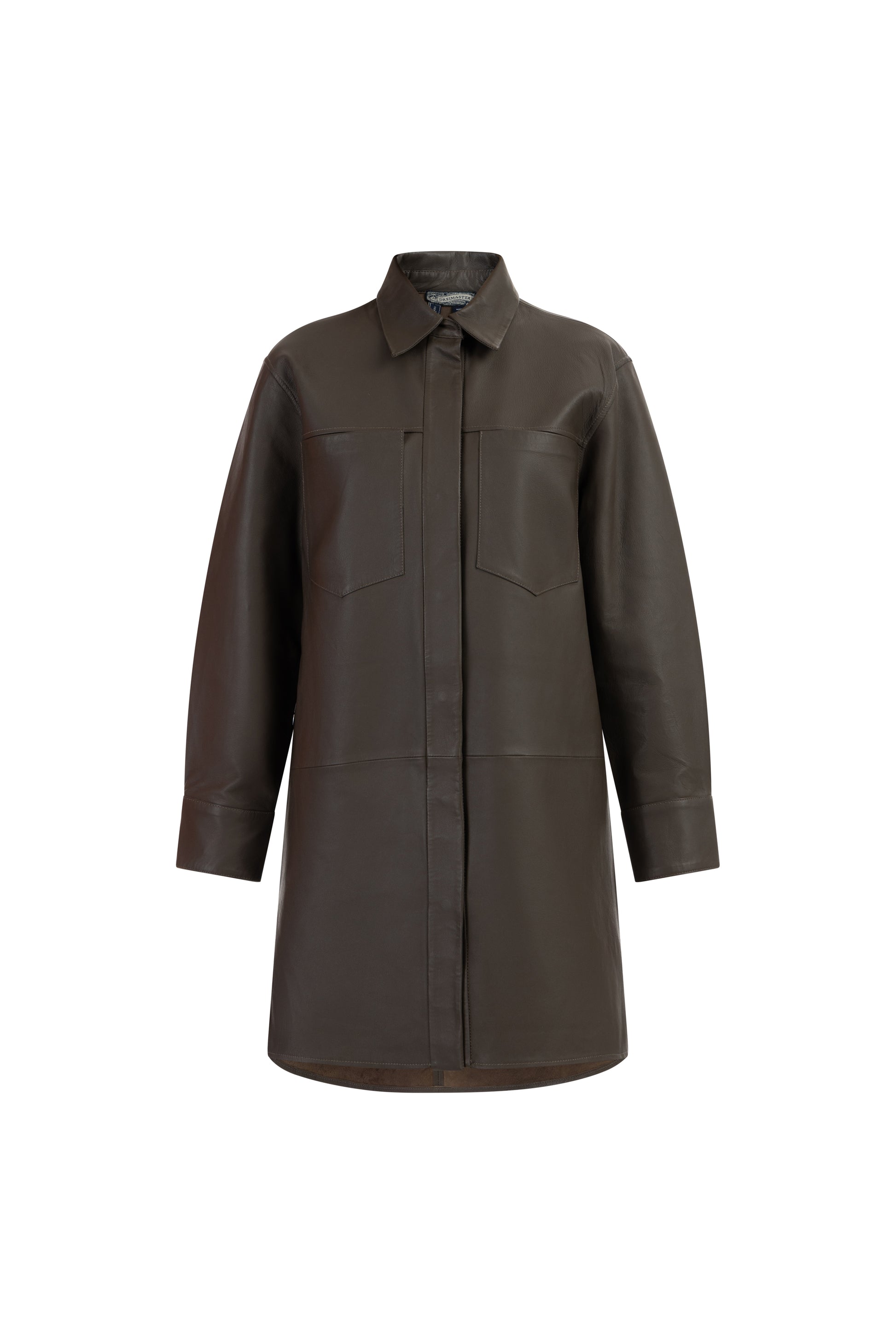 DreiMaster Vintage damska skórzana koszula