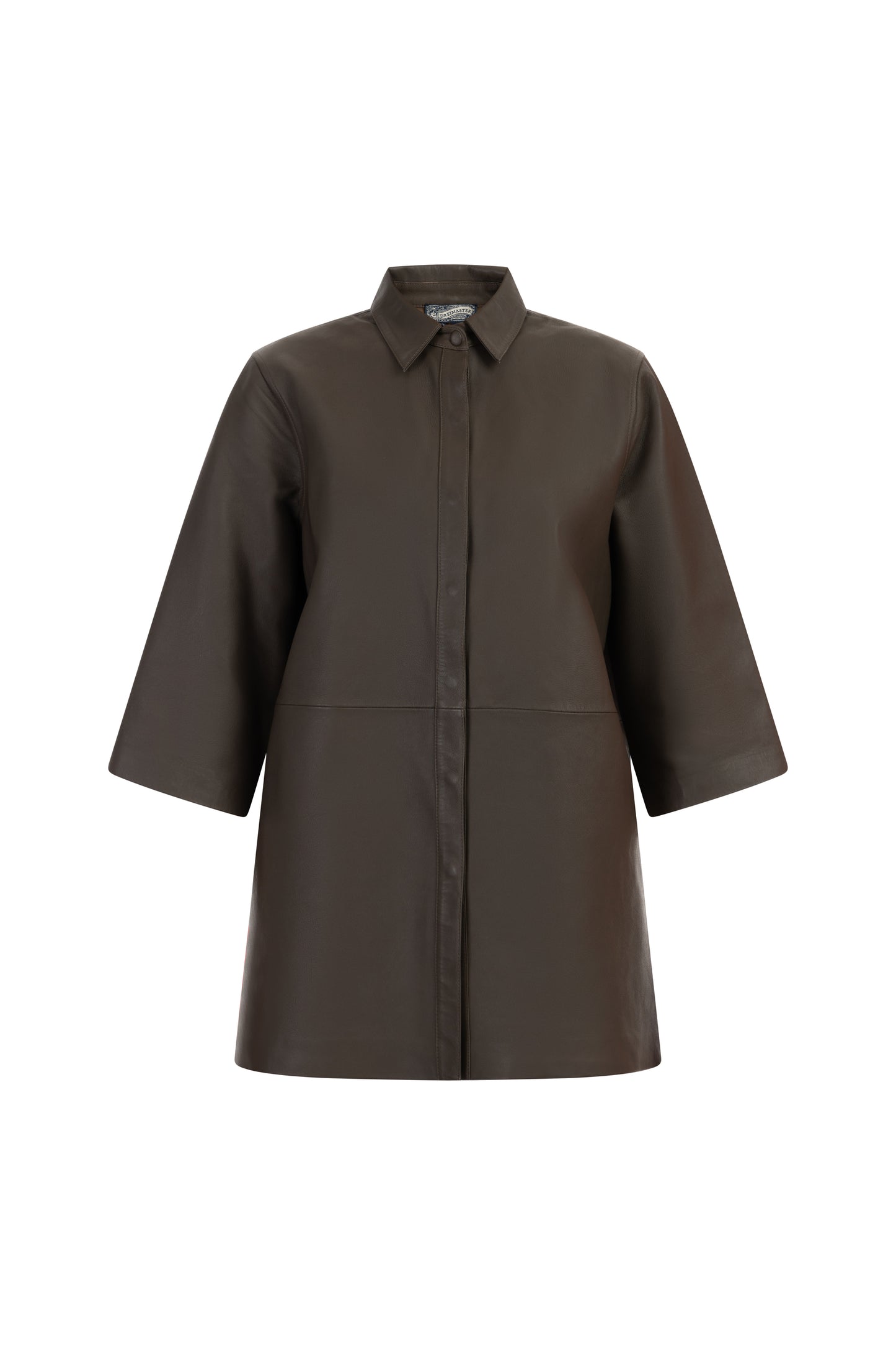 Vintage DreiMaster damska skórzana koszula