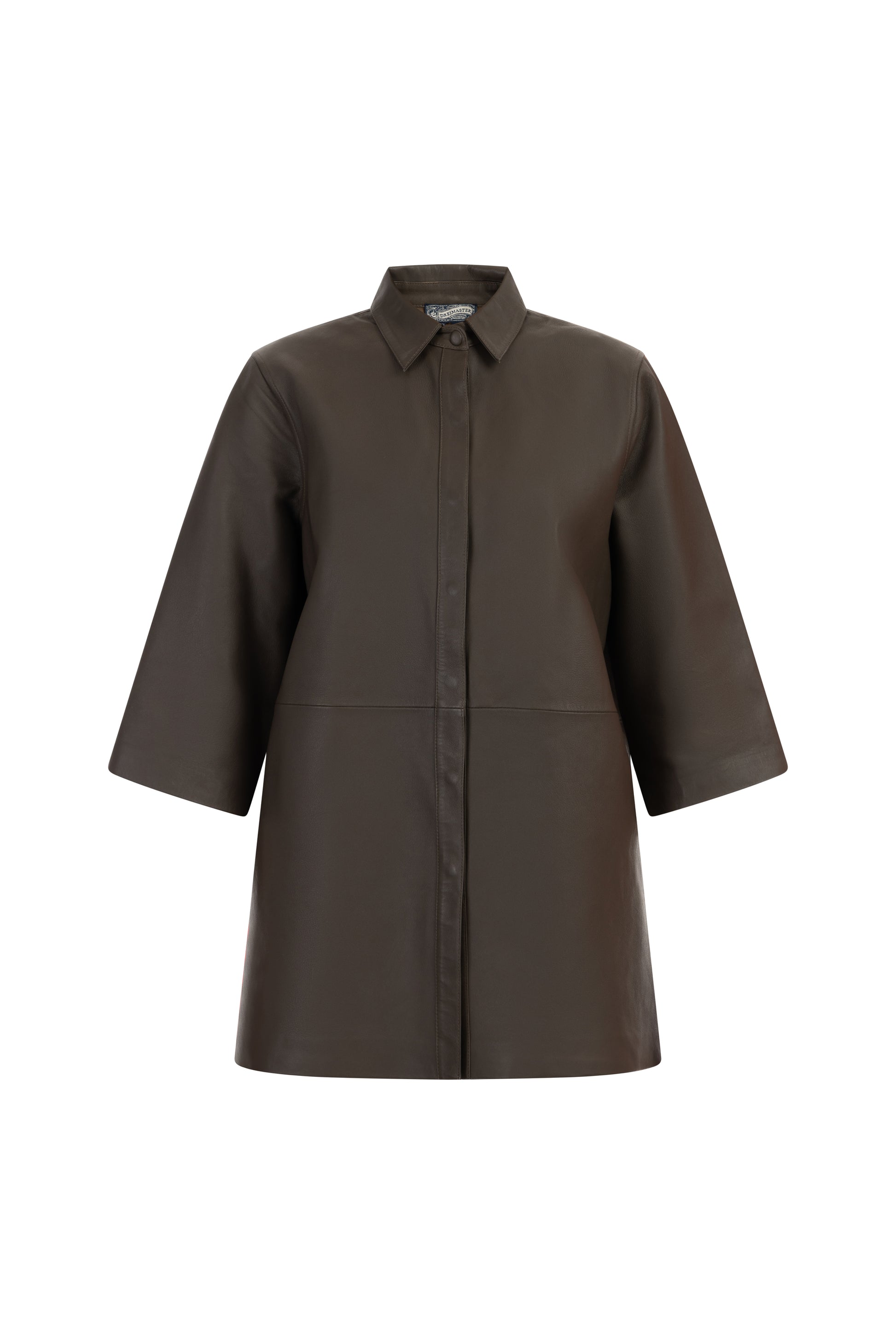 Vintage DreiMaster damska skórzana koszula