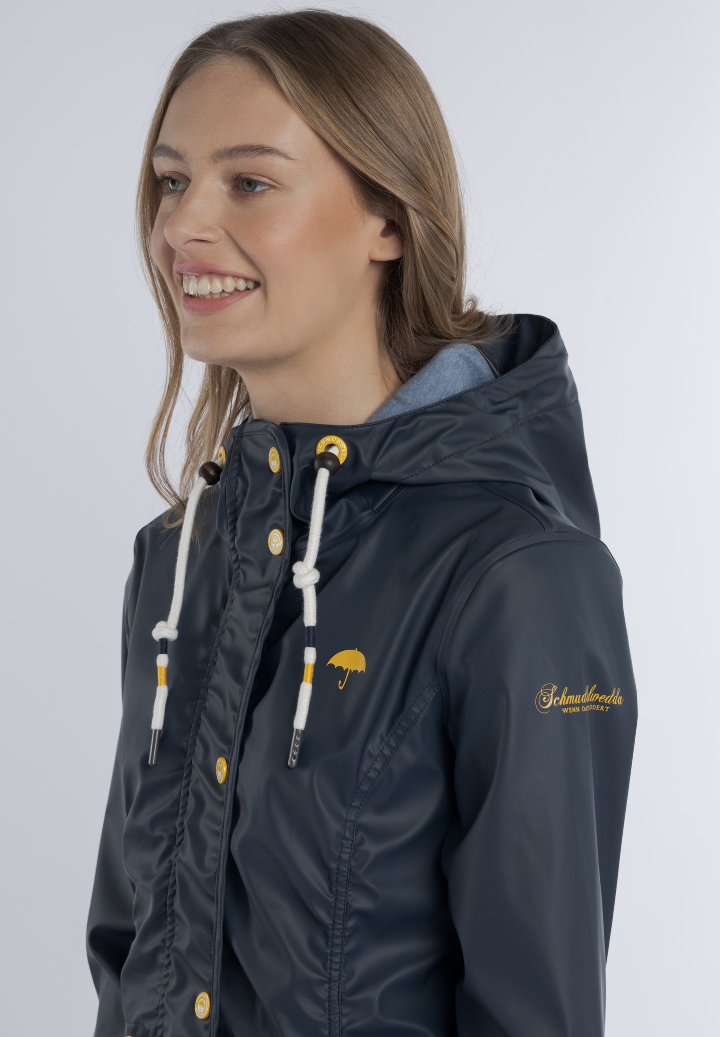 Schmuddelwedda Damen Regenmantel