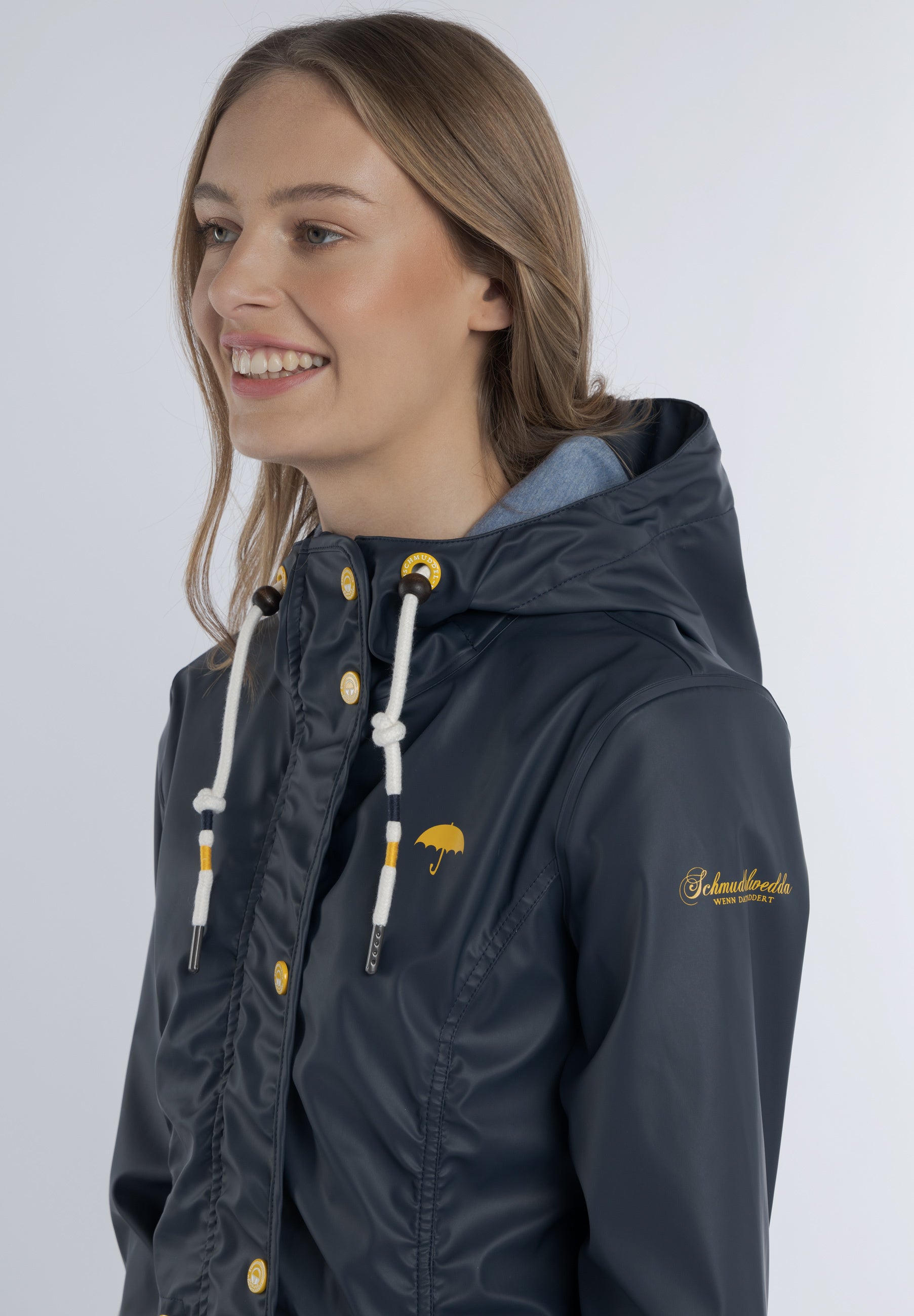 Schmuddelwedda Damen Regenmantel