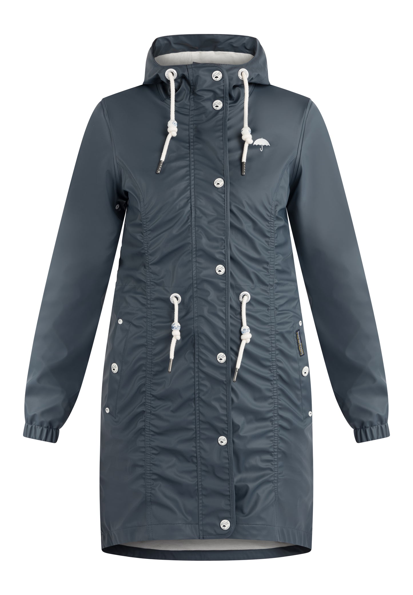 Schmuddelwedda Damen Regenmantel