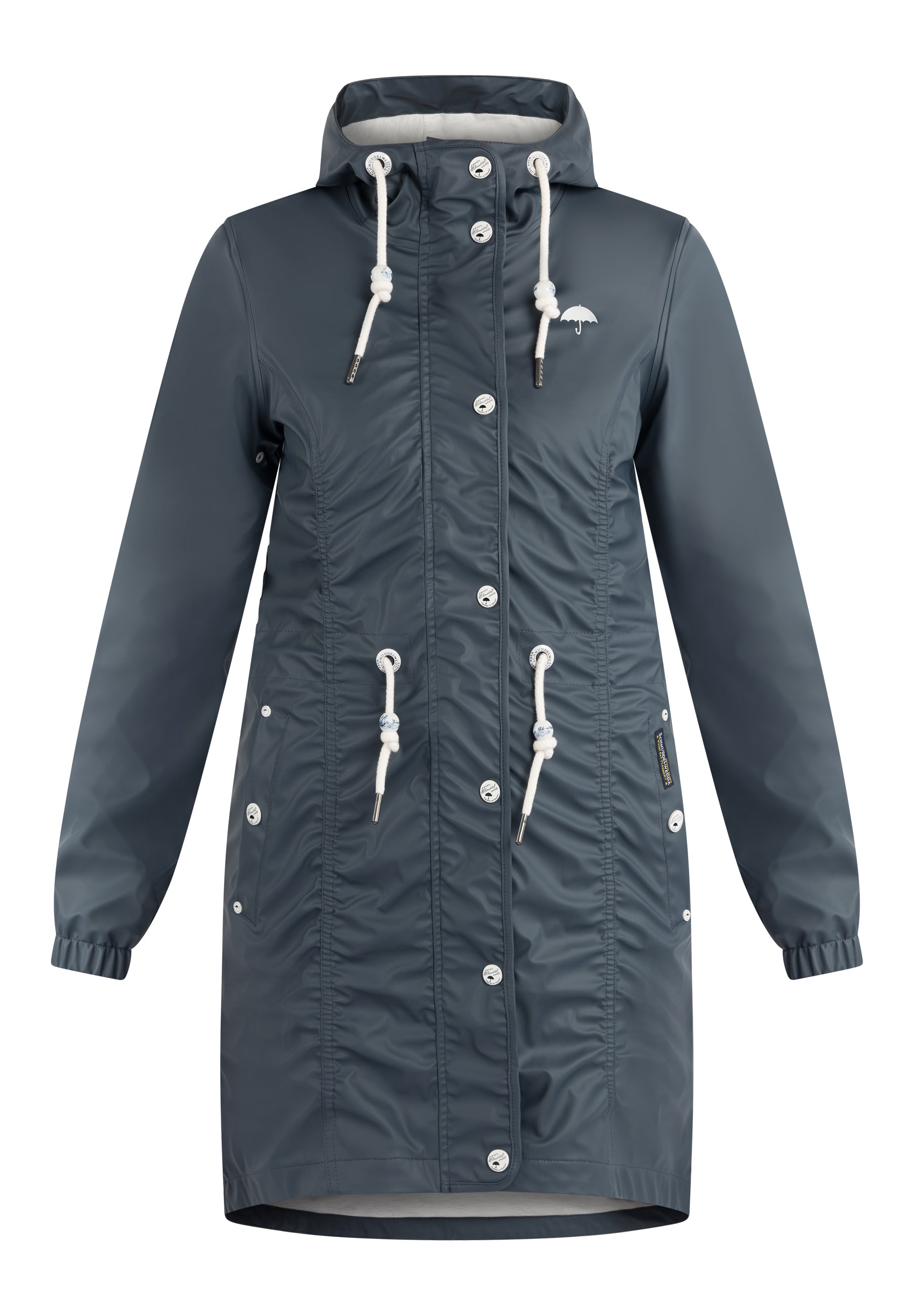 Schmuddelwedda Damen Regenmantel