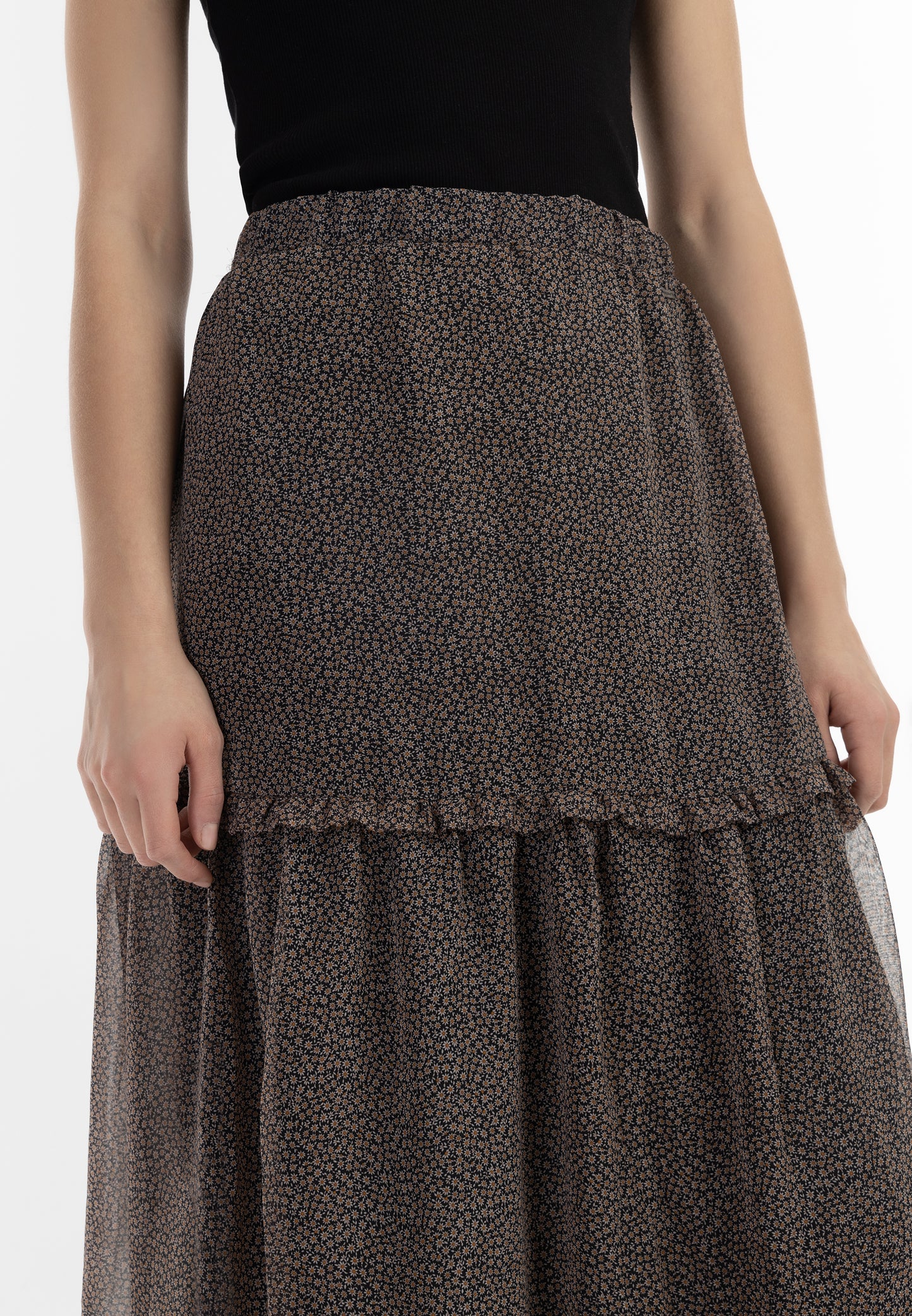 Dreimaster Vintage Maxirock für Damen