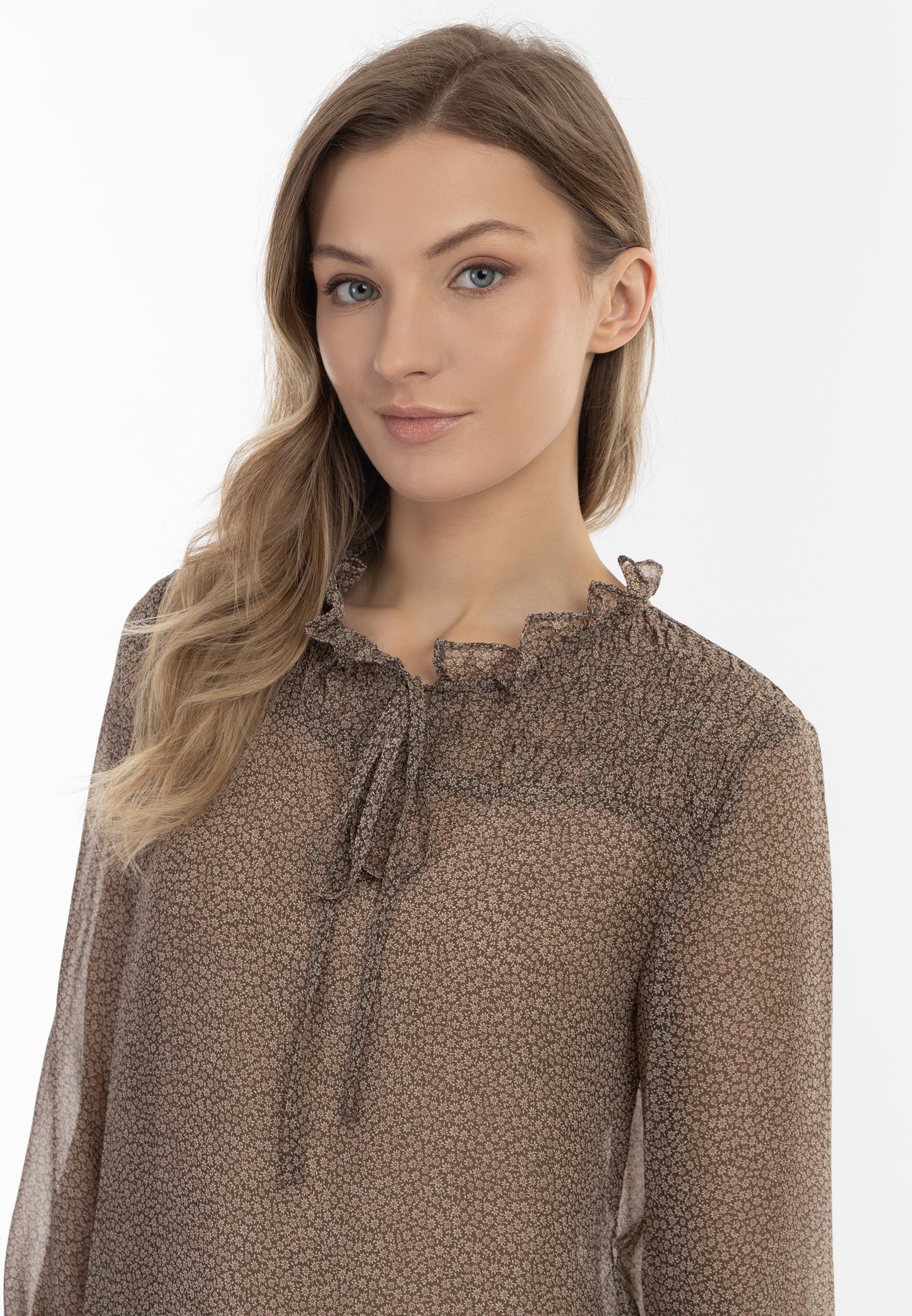 Dreimaster Vintage Damen Bluse