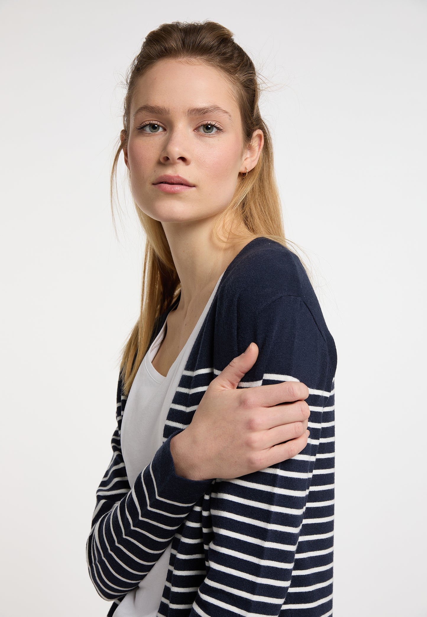 Dreimaster maritimer Damen-Cardigan