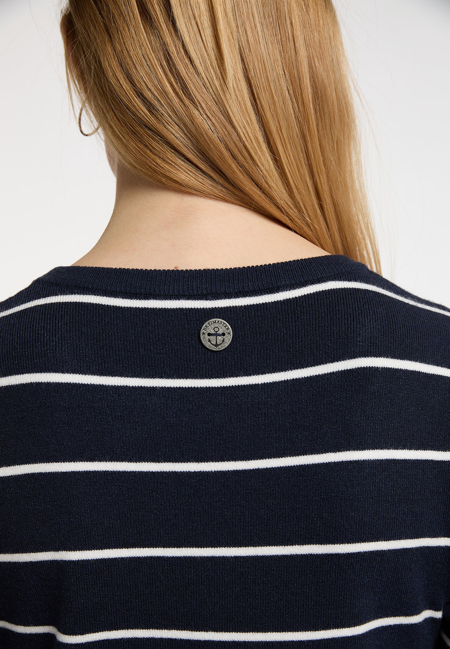 DreiMaster Maritim damska sukienka dzianinowa