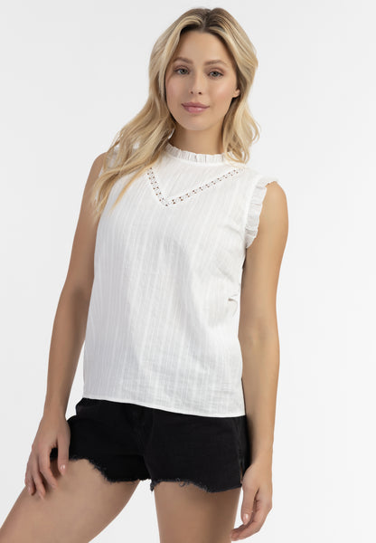 Dreimaster Vintage Damen Blusentop