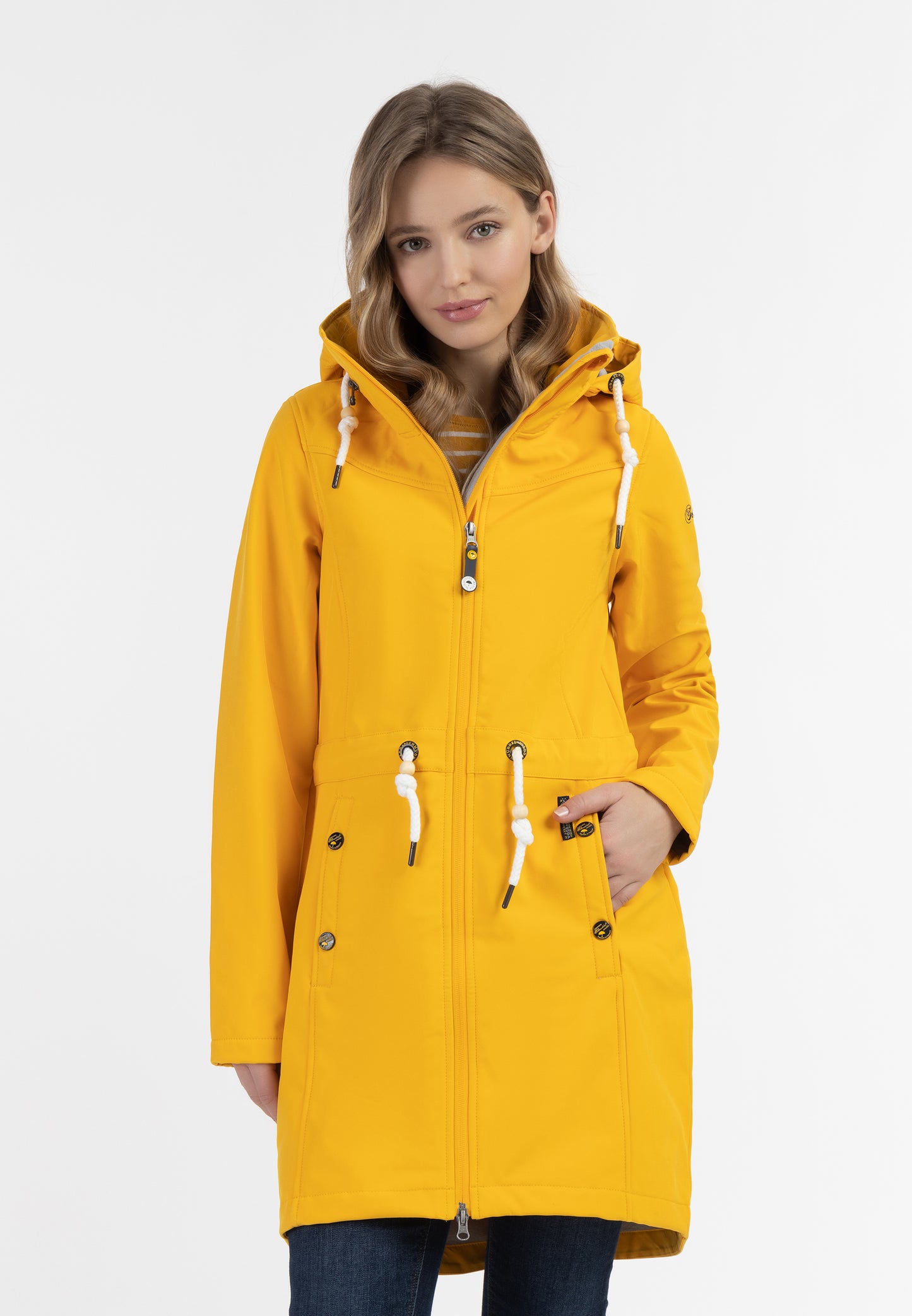 Schmuddelwedda damski płaszcz softshell z magicznym nadrukiem