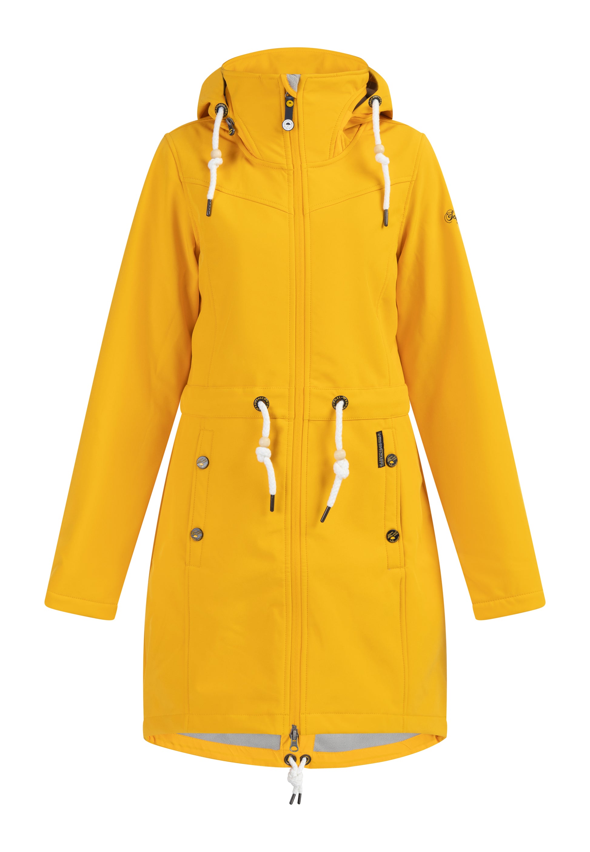 Schmuddelwedda damski płaszcz softshell z magicznym nadrukiem