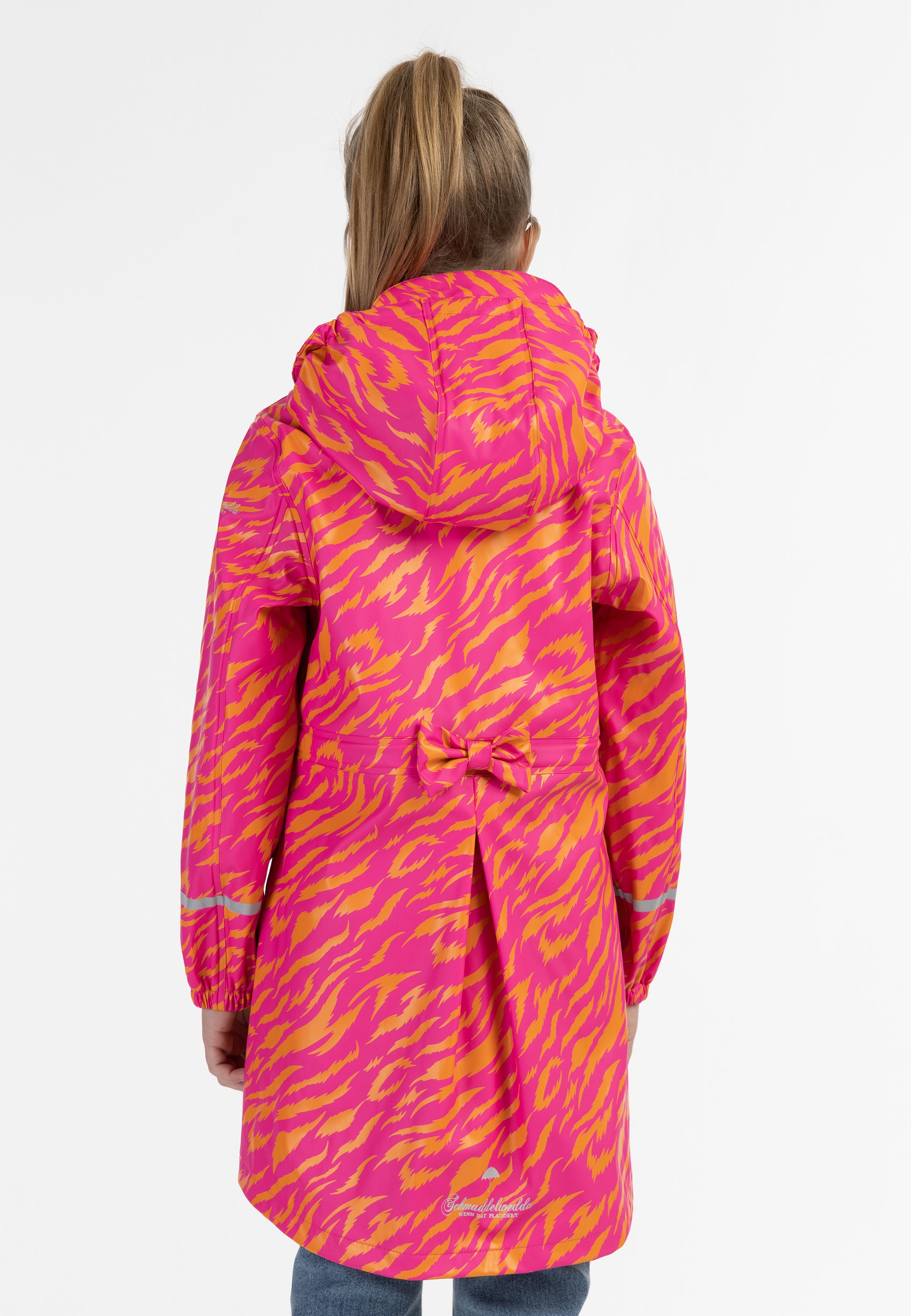 Schmuddelwedda Raincoat With Print For Girls
