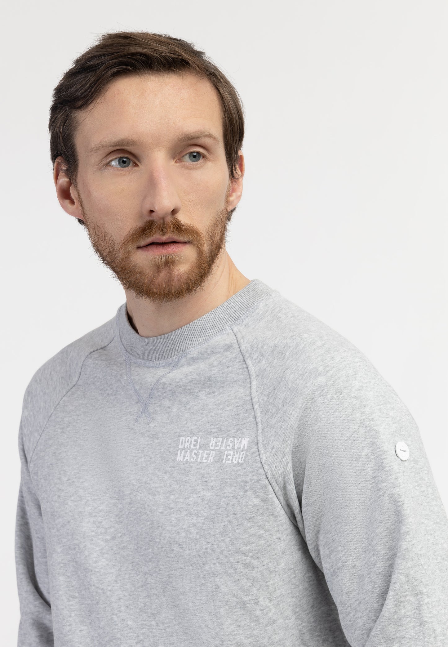 DreiMaster Maritim męska bluza z okrągłym dekoltem