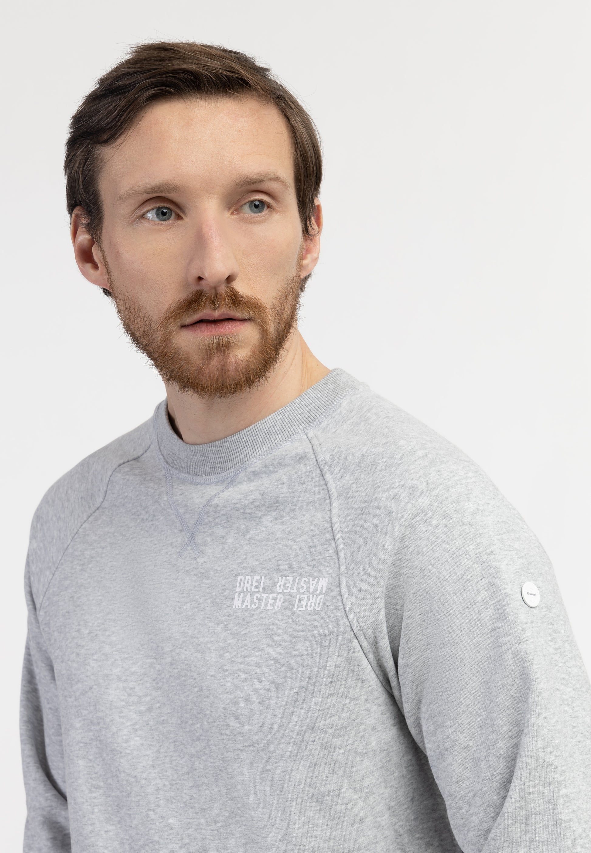 DreiMaster Maritim męska bluza z okrągłym dekoltem