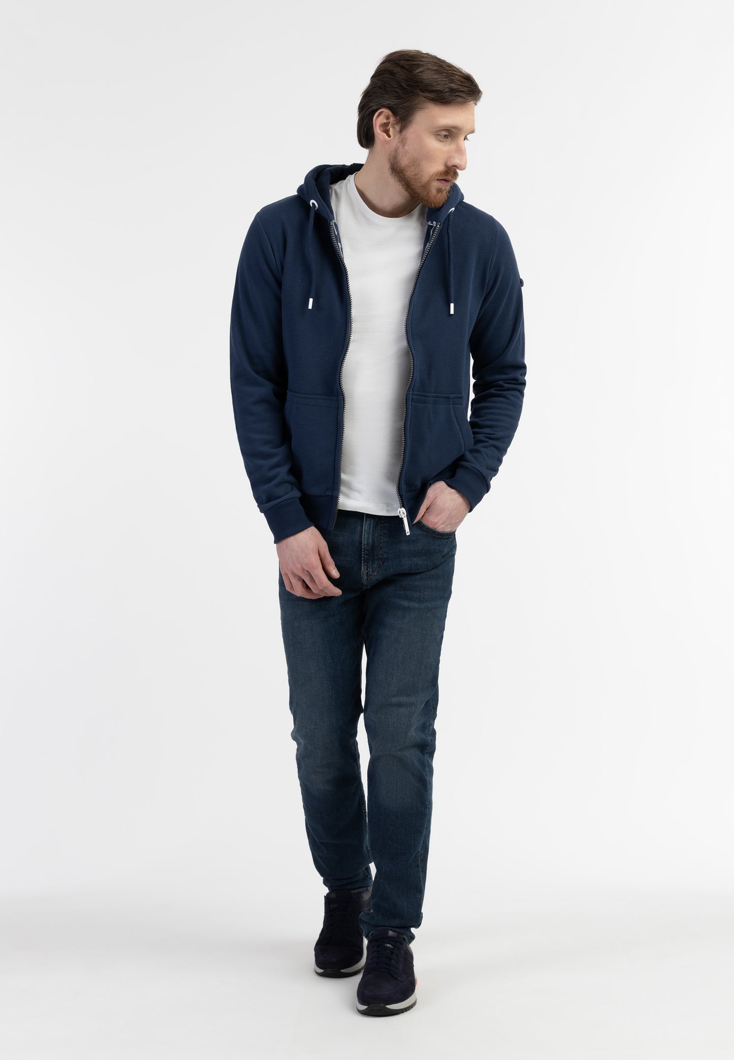 DreiMaster Maritim męska kurtka z kapturem