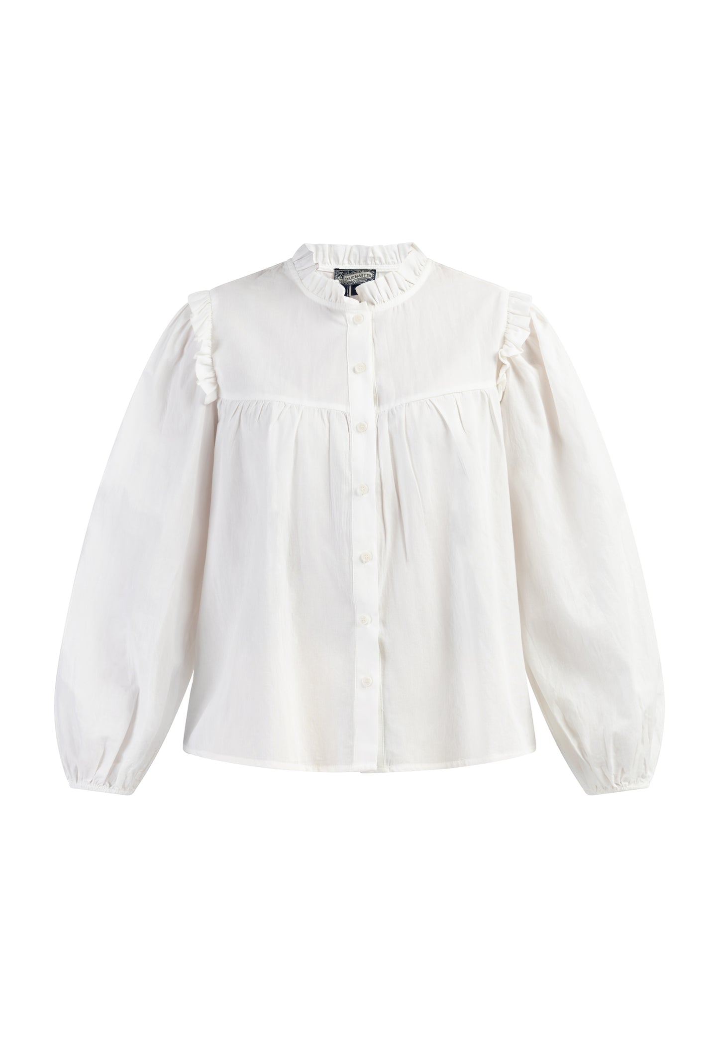 Dreimaster Vintage Damen Bluse