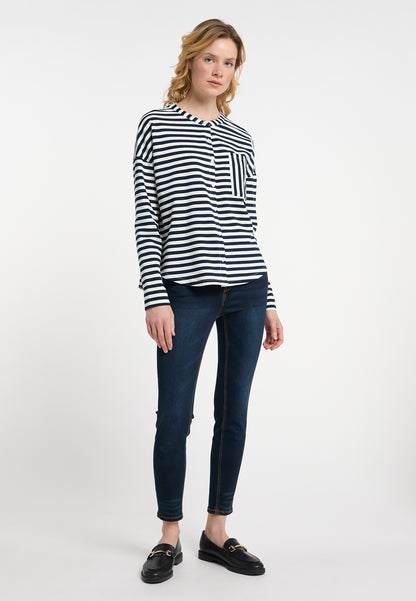 Dreimaster maritim Damen Sweatjacke