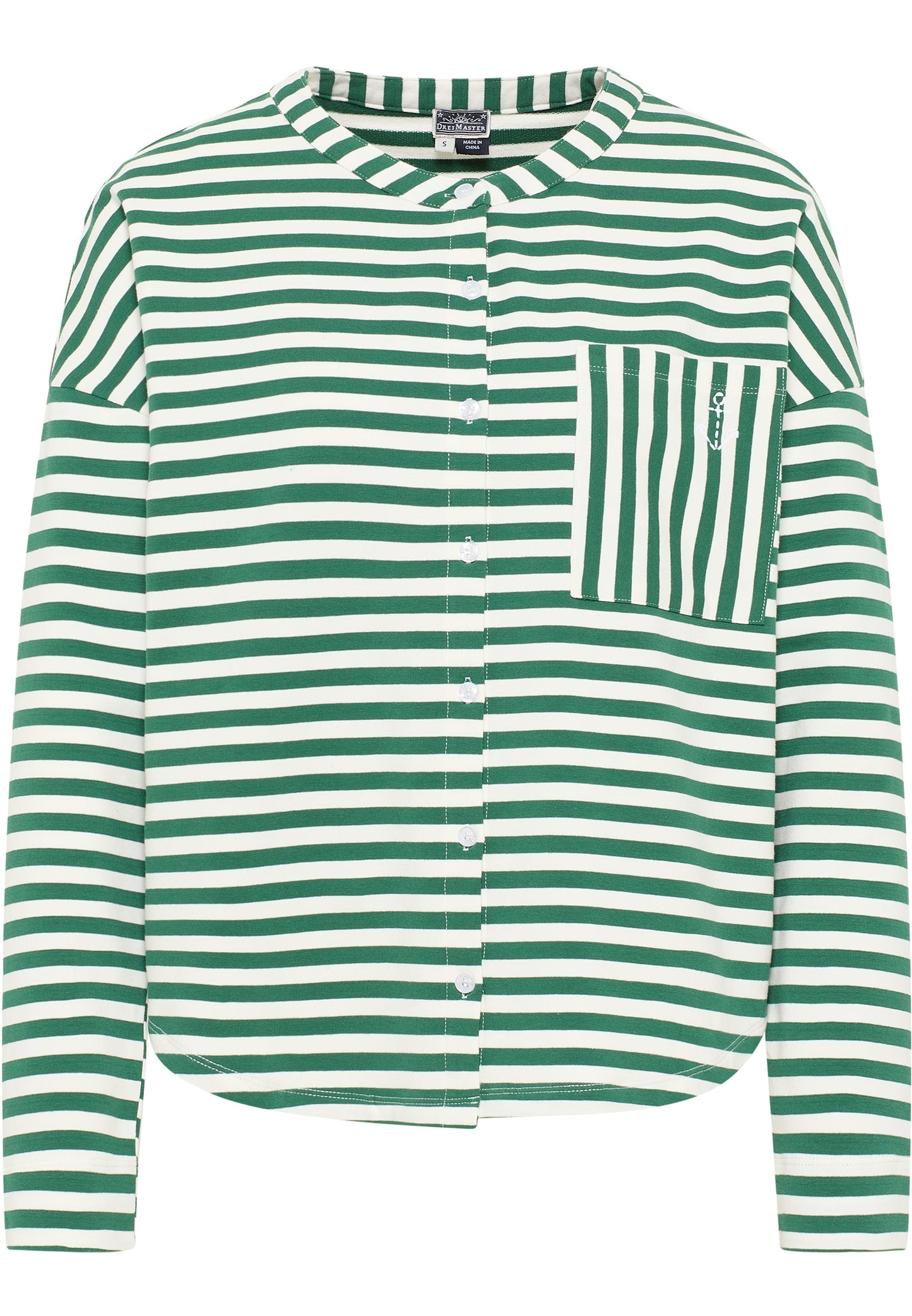 Dreimaster maritim Damen Sweatjacke