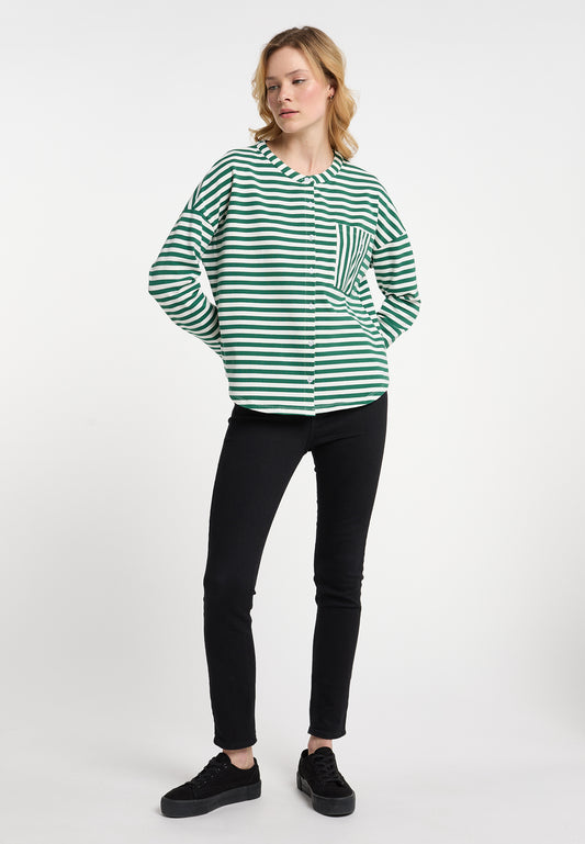 Dreimaster maritim Damen Sweatjacke