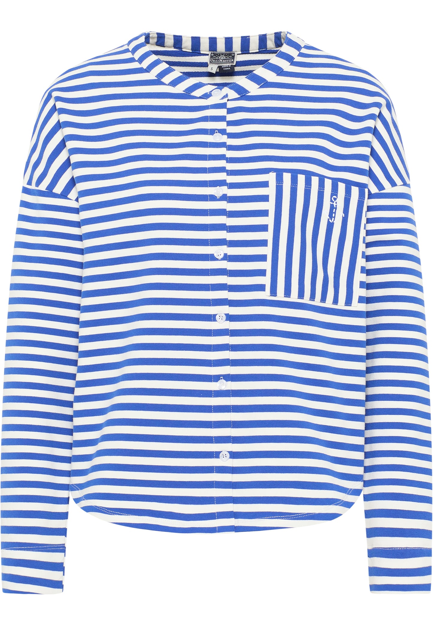 Dreimaster maritim Damen Sweatjacke