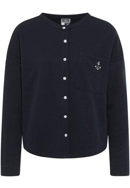 Dreimaster Maritim Damen Sweatjacke