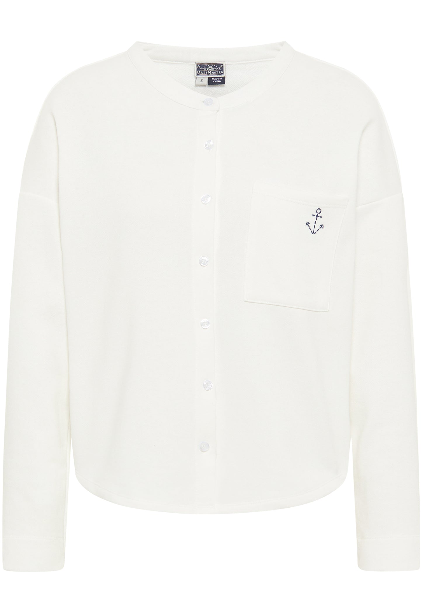 Dreimaster Maritim Damen Sweatjacke