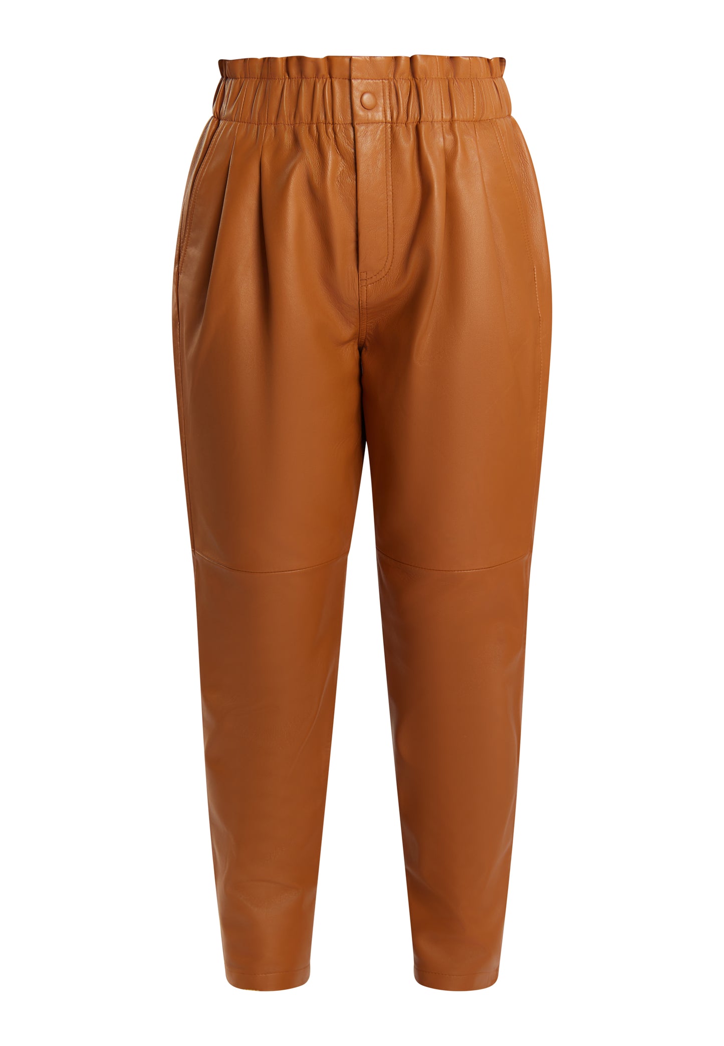 DreiMaster Vintage damskie spodnie skórzane