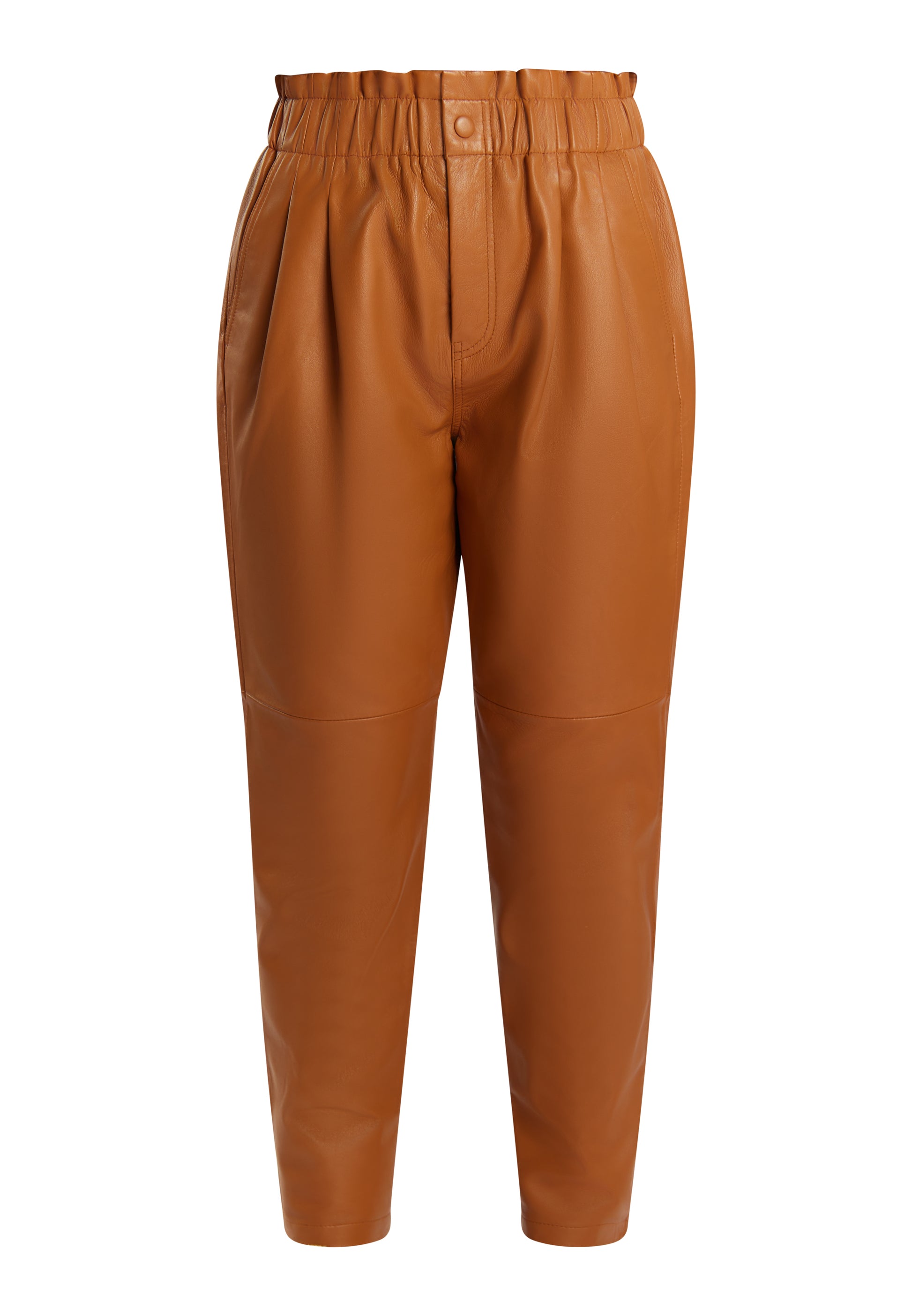 DreiMaster Vintage damskie spodnie skórzane